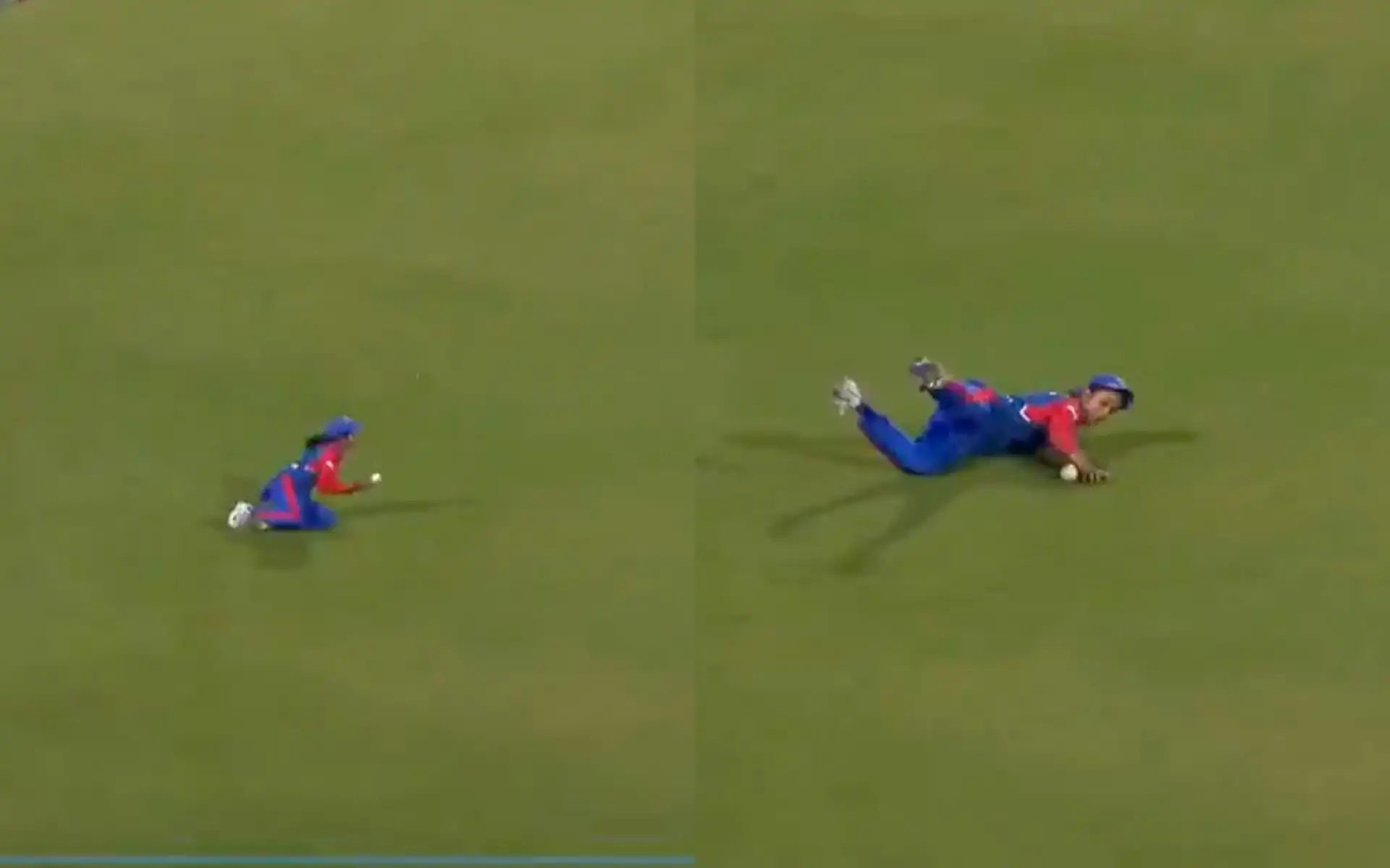 Jemimah's rare fielding blunder [Source: @kuchbhi12341416/X]