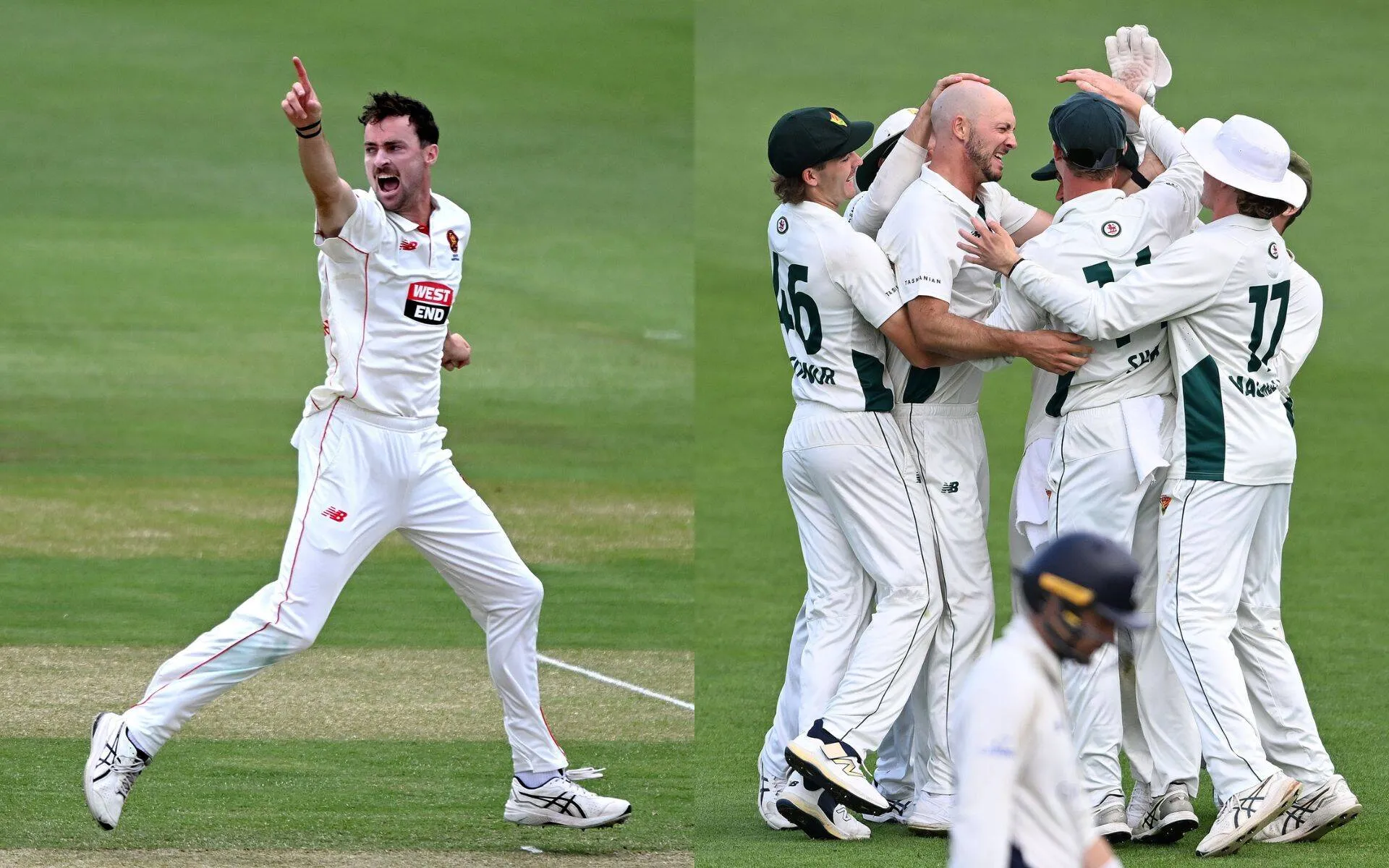 South Australia vs Tasmania (Source: @TasmanianTigers/X.com, @SACricketTeams/X.com)