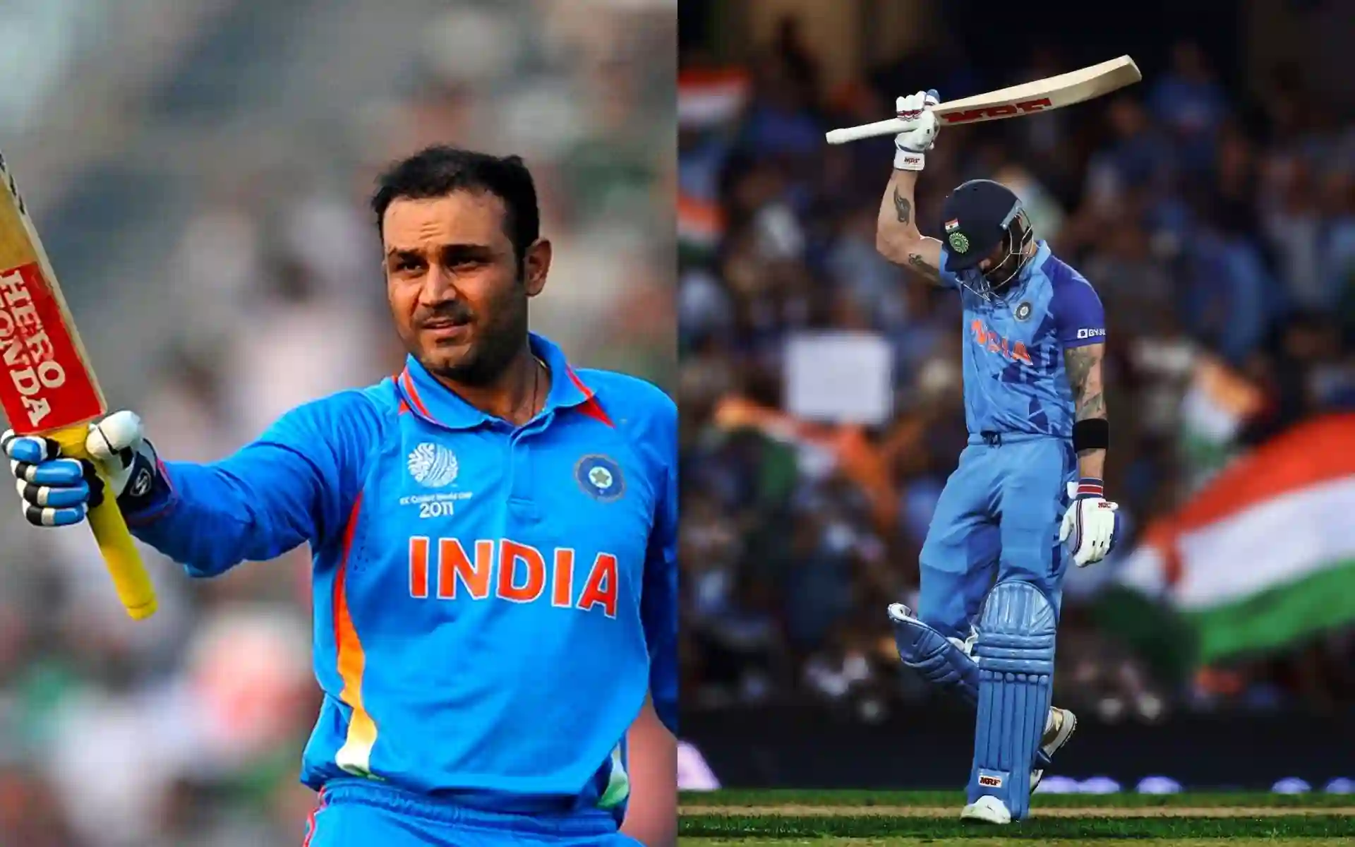 Virender Sehwag Reveals His Top 5 ODI Batter (Source: @mipaltan/x.com, @drivexpull/x.com)
