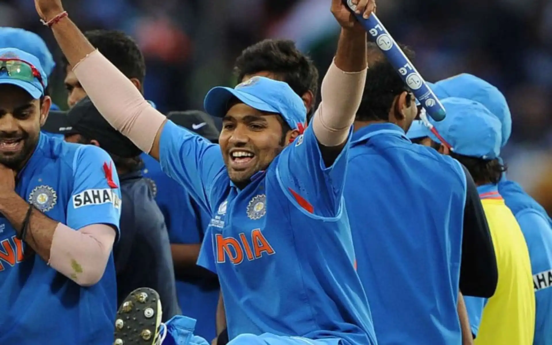 Rohit Sharma was part of India's Champions Trophy 2013 winning side. [Source - x.com]