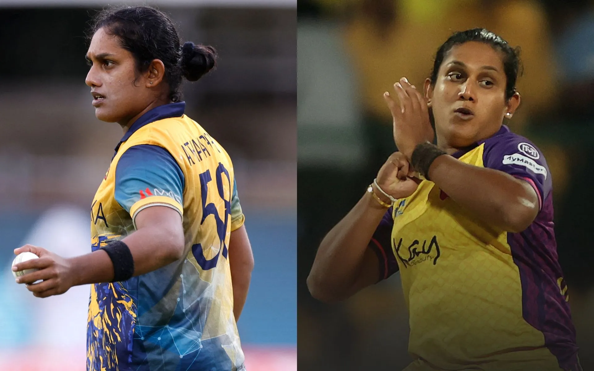 Chamari Athapaththu (Source: @ICC/X.com, @WPLt20/X.com)