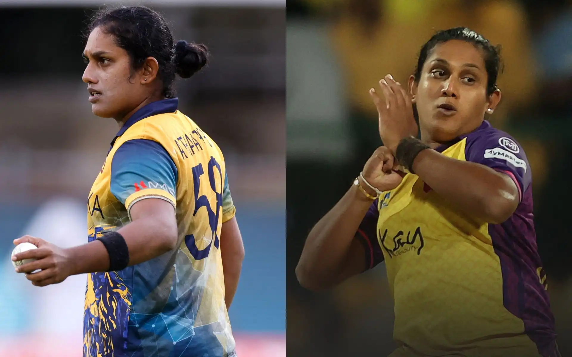 Chamari Athapaththu (Source: @ICC/X.com, @WPLt20/X.com)
