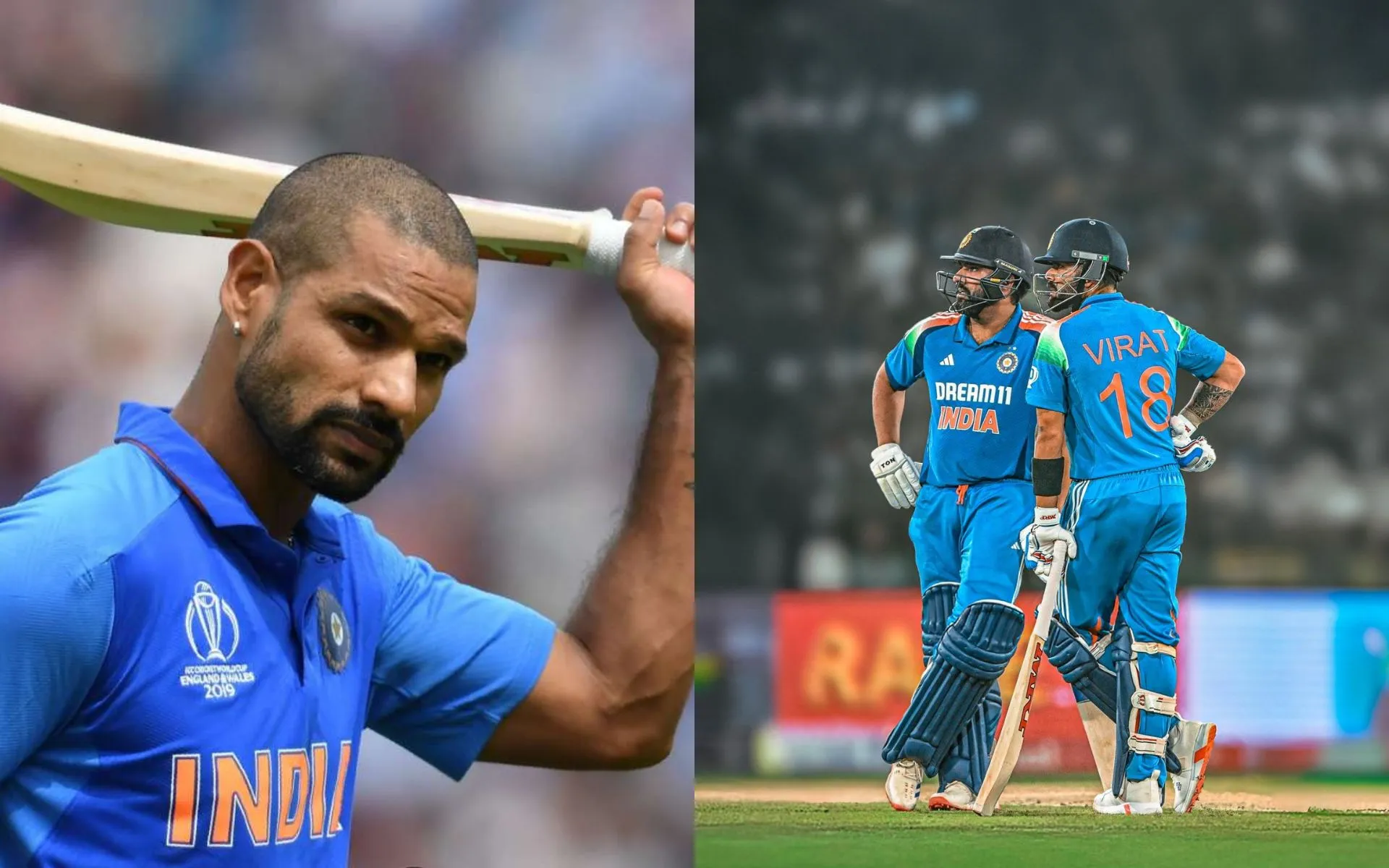 Dhawan Backs Team India Ahead Of Champions Trophy 2025 (Source: @LoyalSachinFan/x.com, @indiancricketteam/x.com)