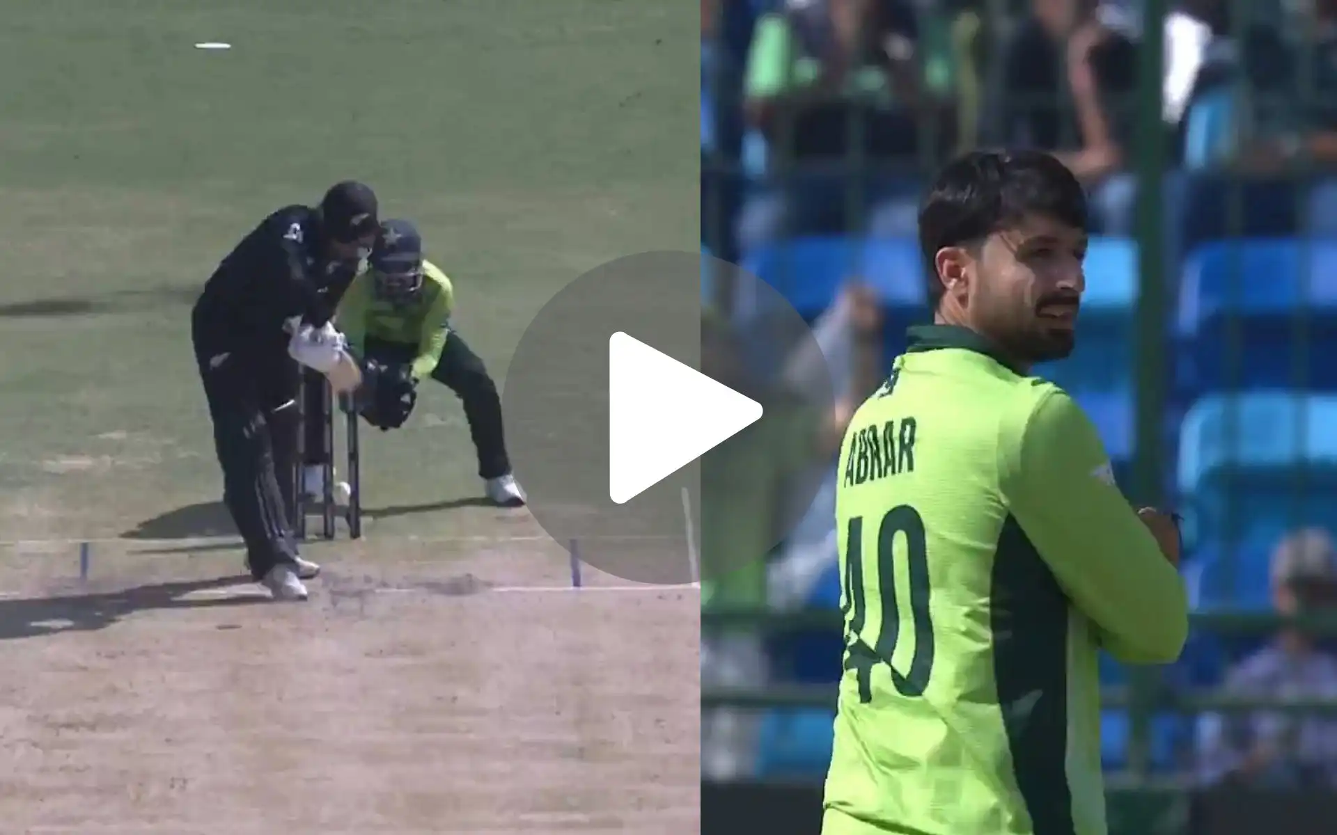 [Watch] Abrar Ahmed Aggressively Celebrates Devon Conway's Prized Wicket