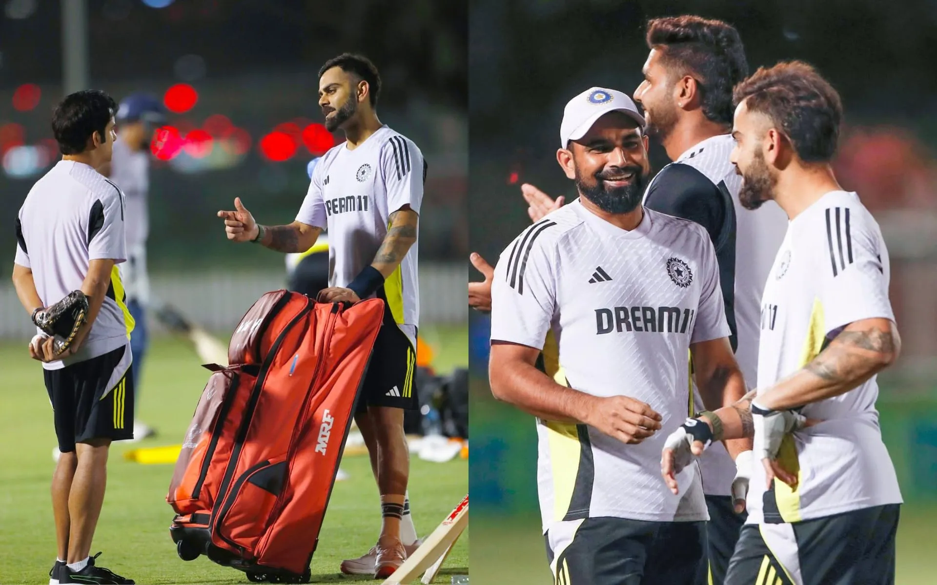 Team India's Practice Session In Dubai (Source: @KohliSensation/x.com)
