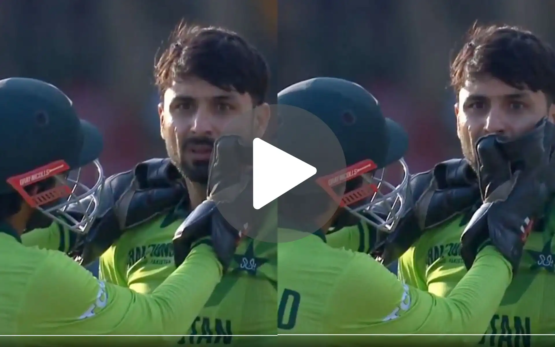 [Watch] Rizwan Consoles Abrar Like A Child As Latham Toys With Pakistan Spinner