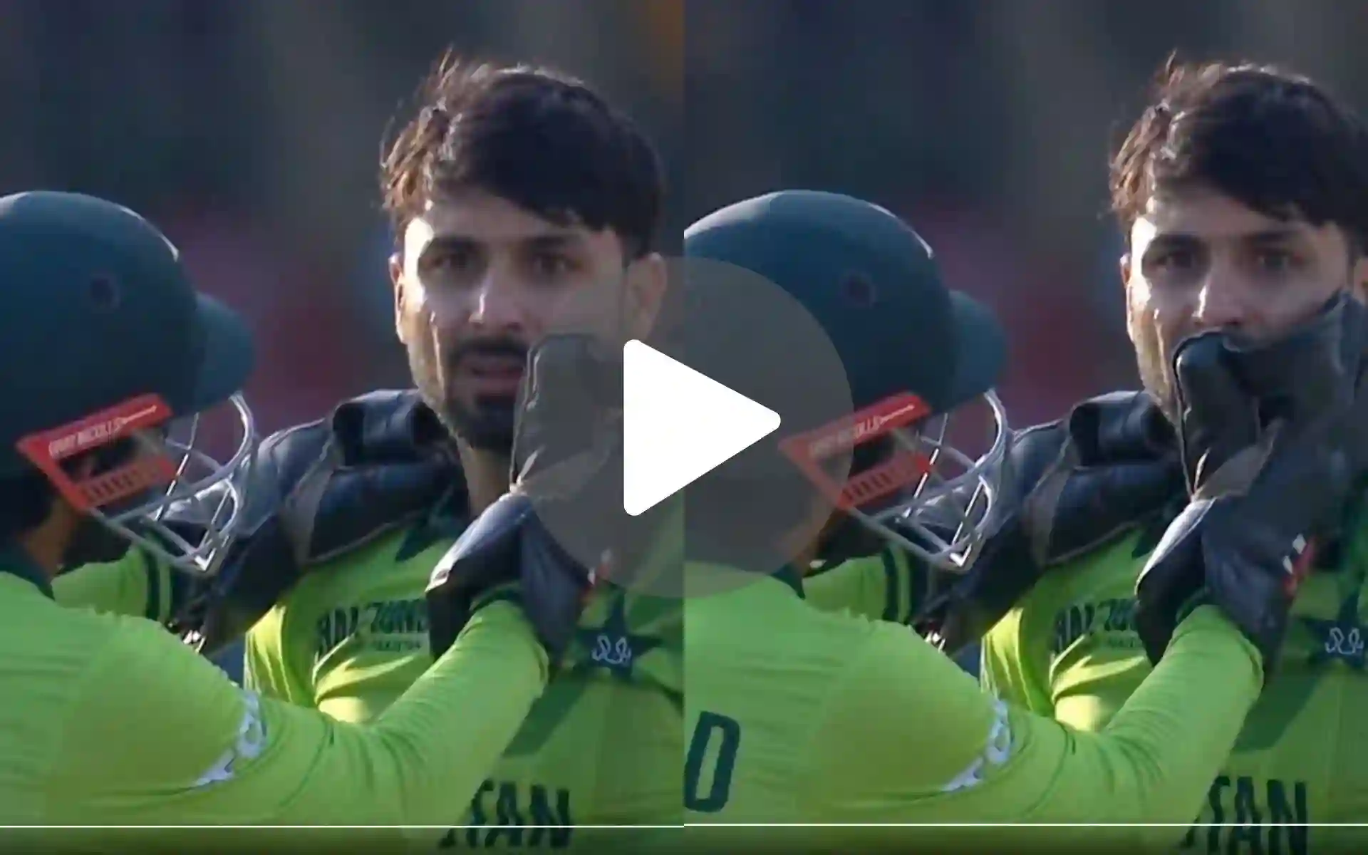 [Watch] Rizwan Consoles Abrar Like A Child As Latham Toys With Pakistan Spinner