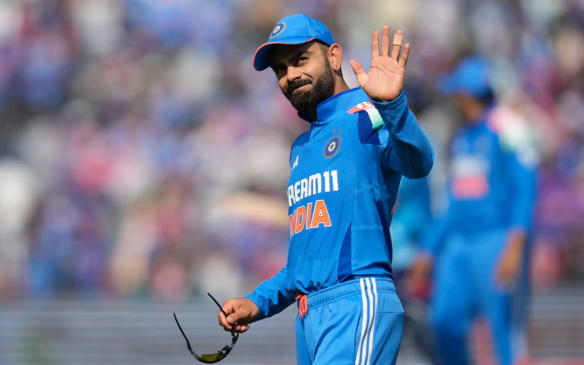 Virat Kohli during recent IND vs ENG ODIs (Source: AP Photos)