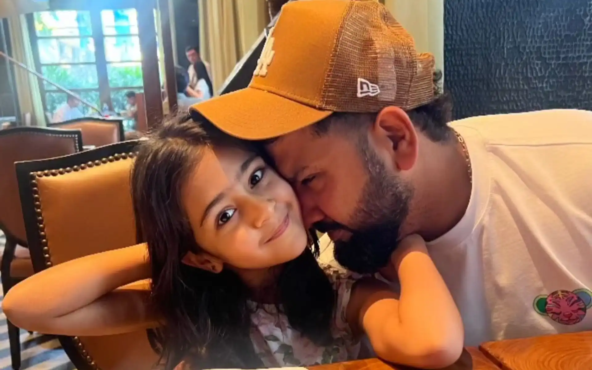 Rohit Sharma’s Children [Source: @mufaddal_vohra/X.com]
