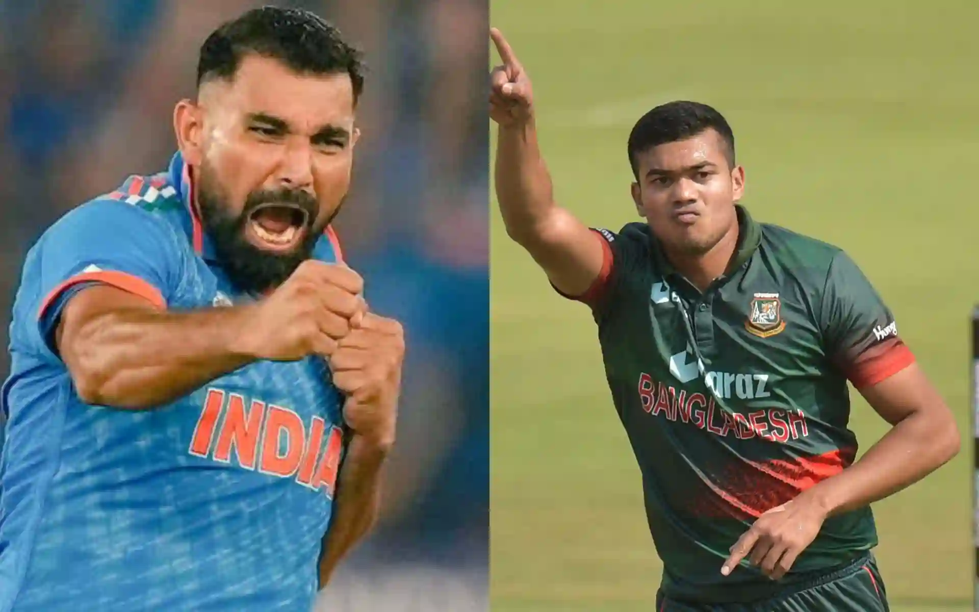 Mohammed Shami vs Taskin Ahmed: ODI Stats Comparison Ahead Of Champions Trophy Clash