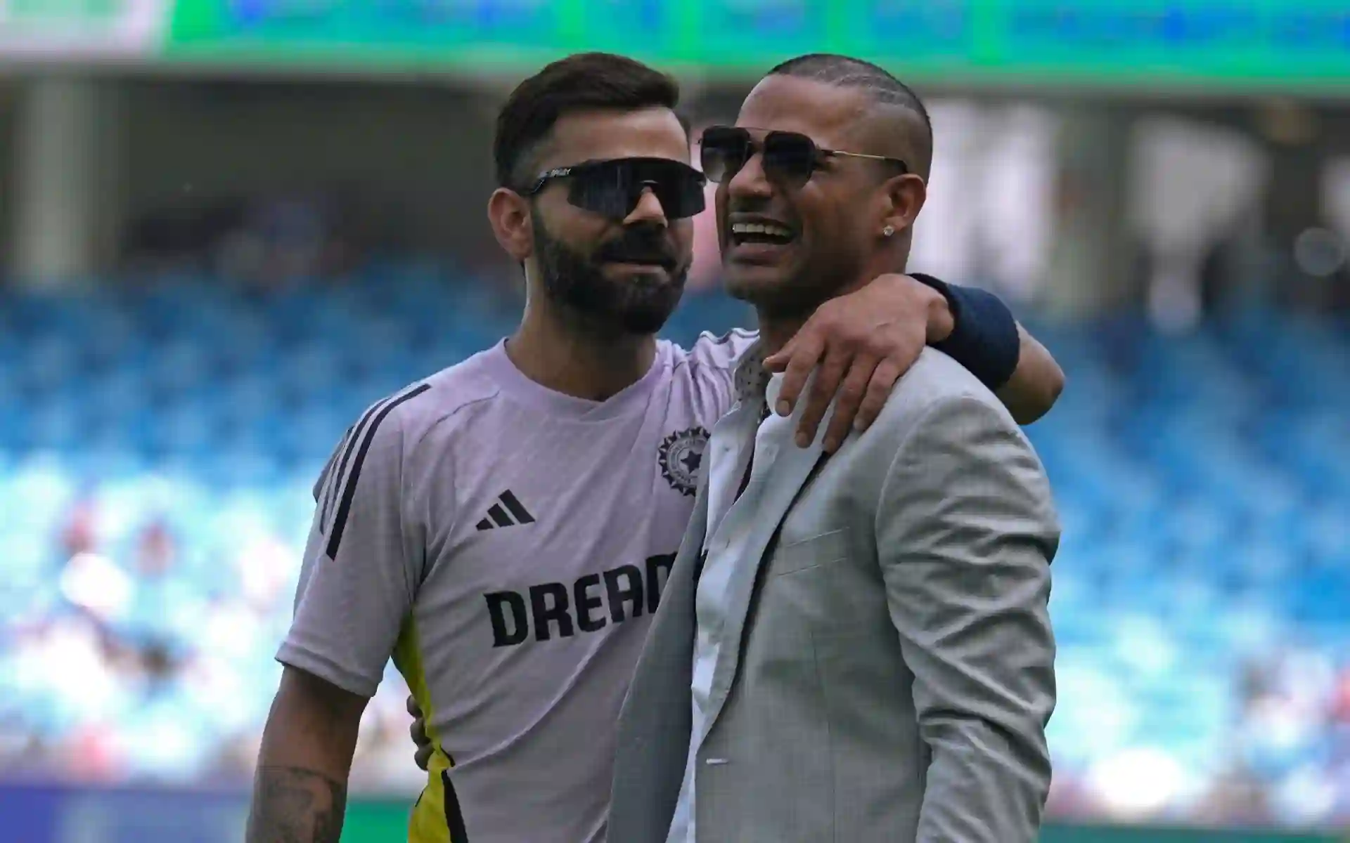 Champions' Reunion! King Kohli And Gabbar Meet Ahead Of India's Match Vs Bangladesh
