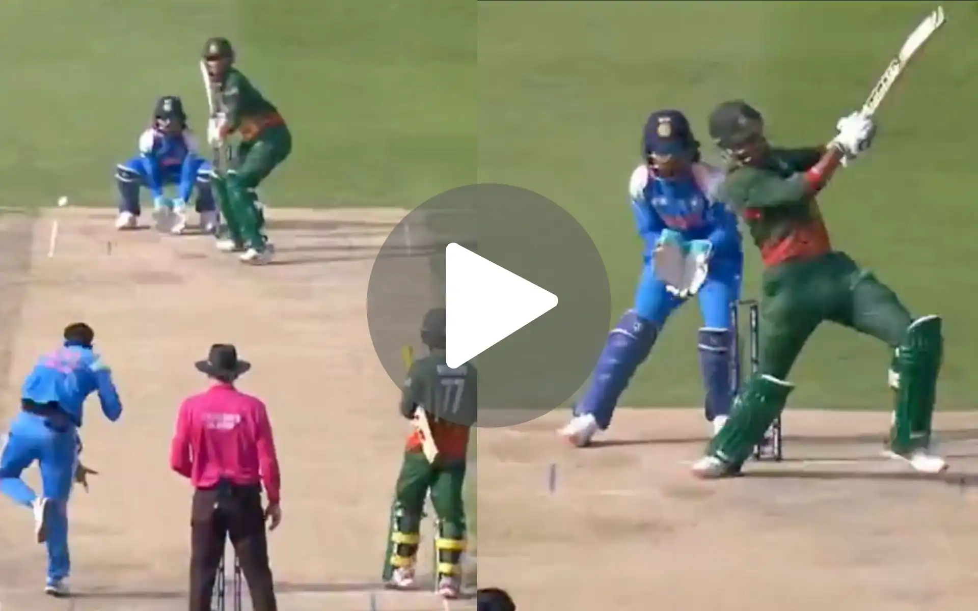 [Watch] Axar Patel Taken To Cleaners By A Rookie Bangladesh Spinner