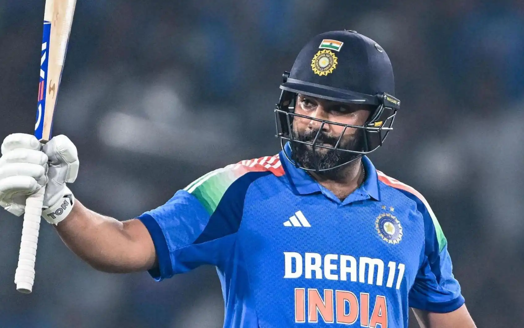 Rohit scores 11000 ODI runs [Source: @ImTanujSingh/X.com]
