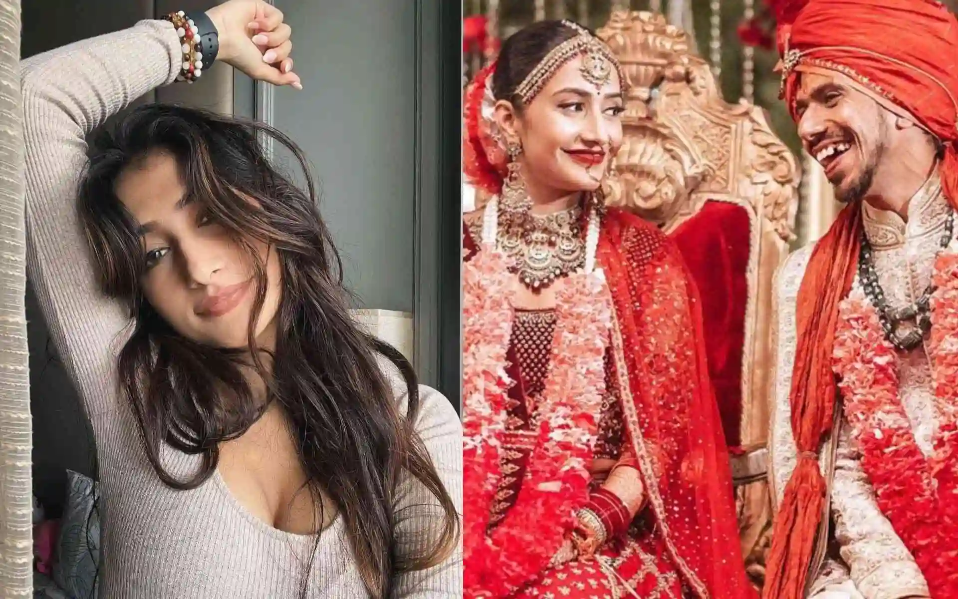 Dhanashree Verma and Yuzvendra Chahal (Source:@PandaGallery_/X.com)