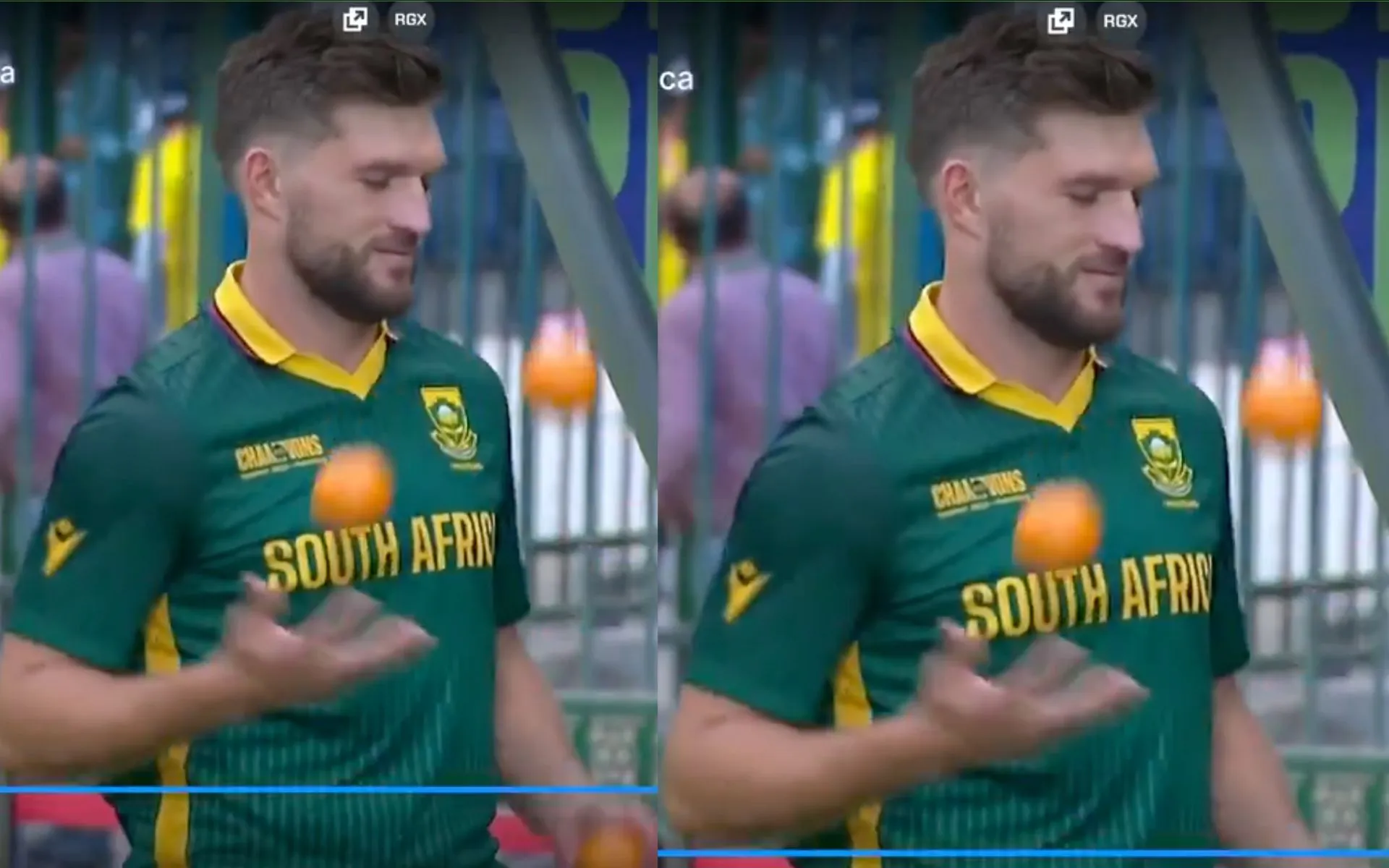 Wiaan Mulder- (Source:@ScreenGrab)