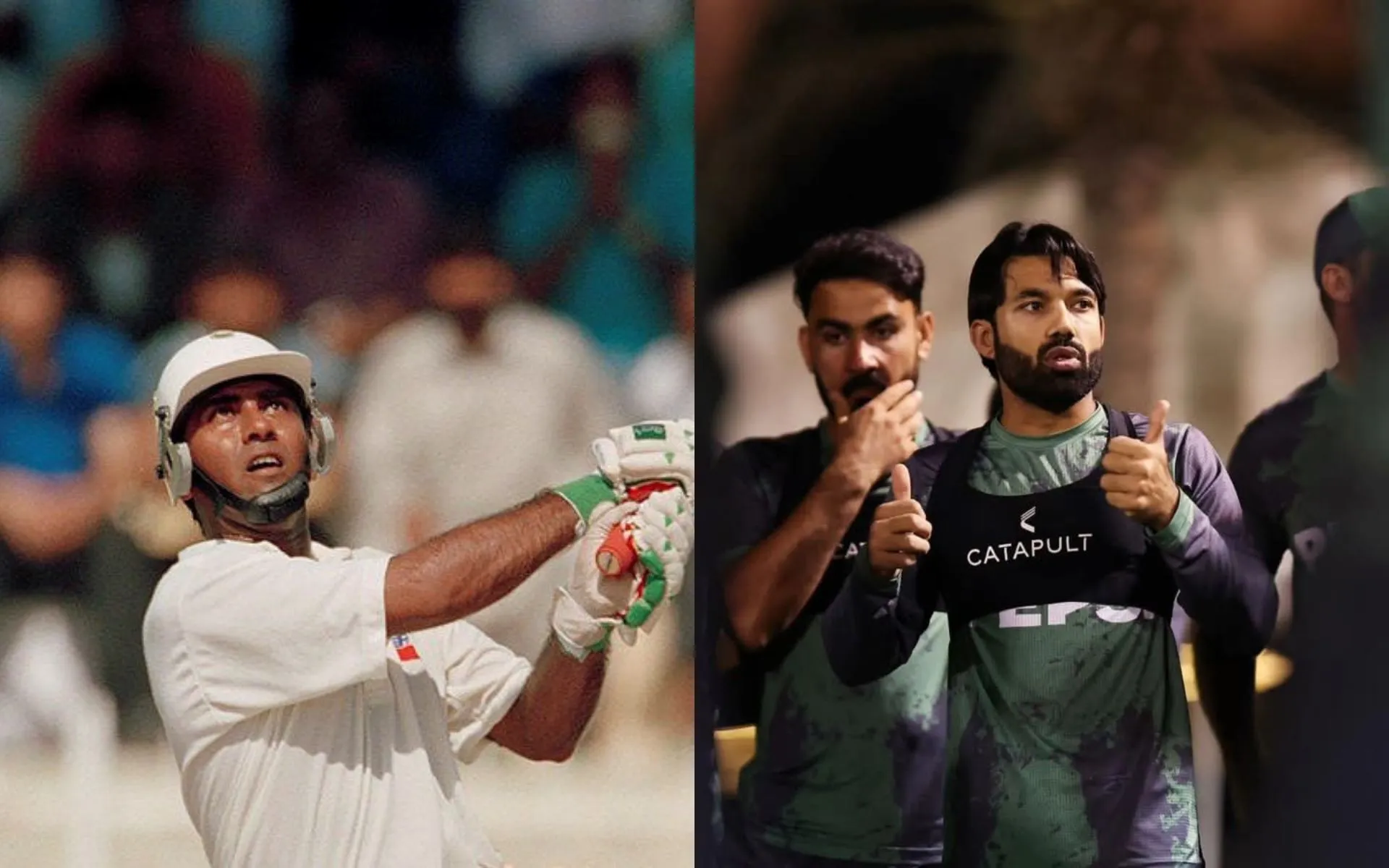 Basit Ali Takes A Dig At Pakistan's Econmy And The Team (Source: @TheRealPCB/x.com, @MashhoodZo80732/x.com)
