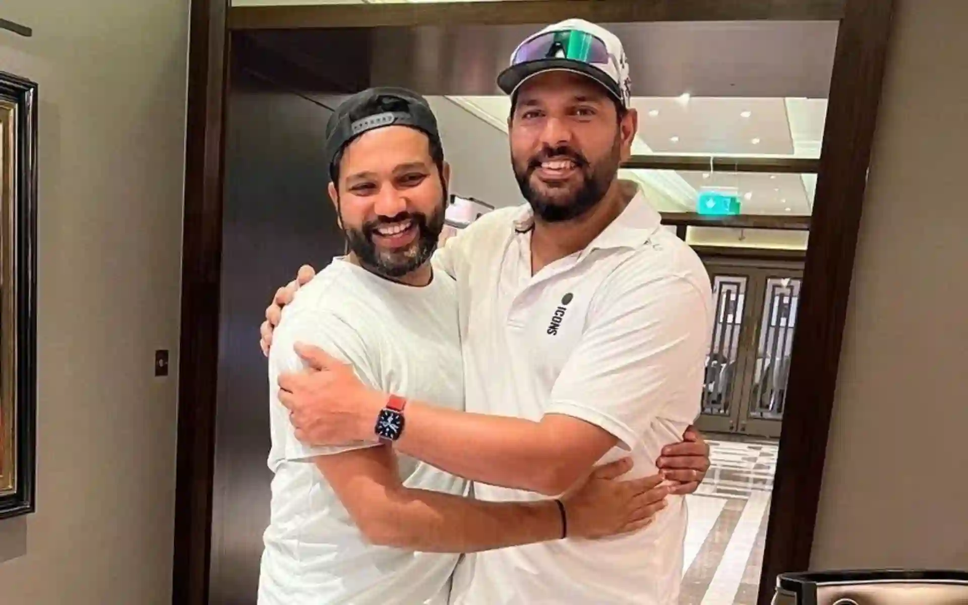 Yuvraj Singh Predicts Big For Rohit Sharma Ahead Of The Pakistan Clash (Source: @SPORTYVISHAL/x.com)