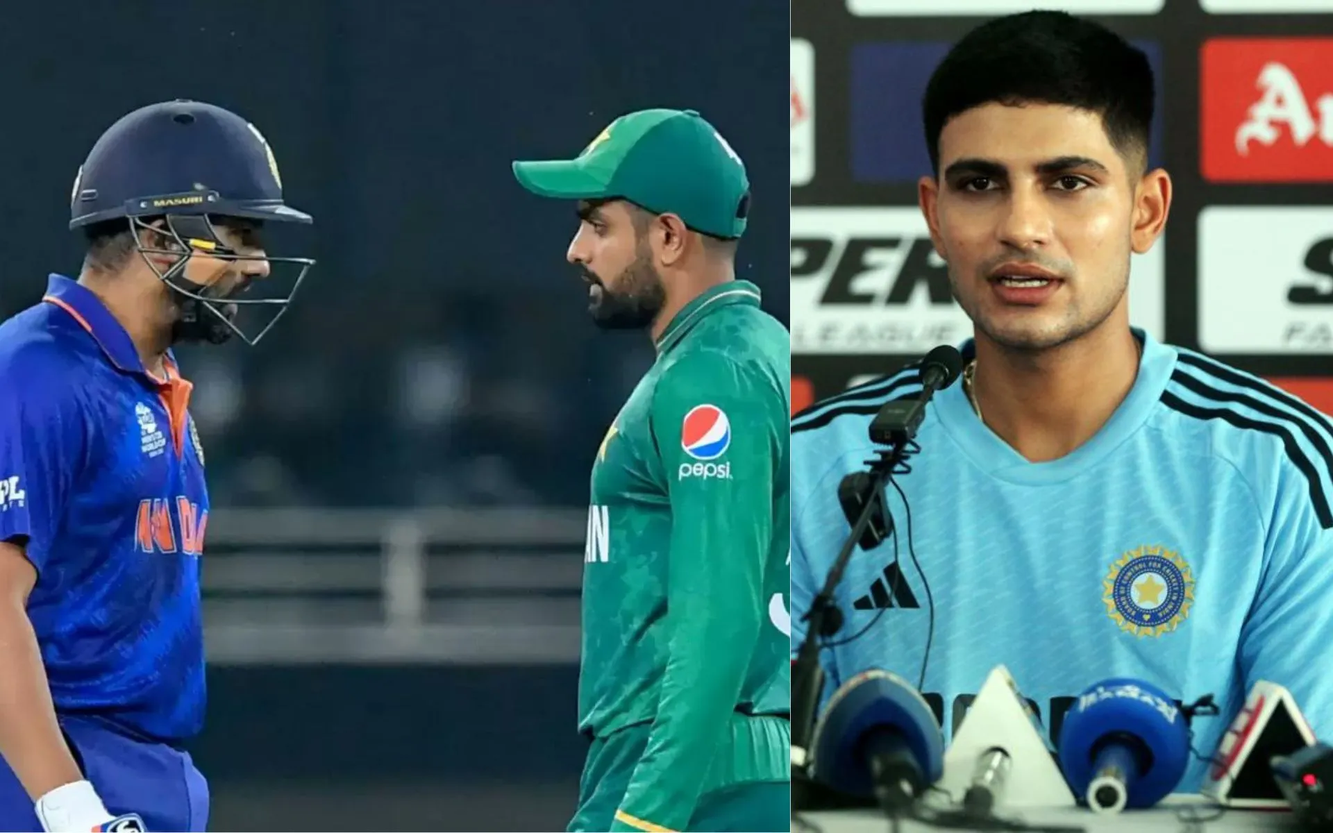 Shubman Gill gives his take on India vs Pakistan [Source: @mufaddal_vohra, @ImTanujSingh/x]