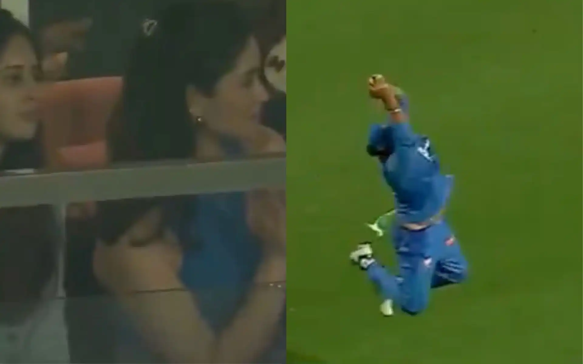 Sara Tendulkar claps for Yuvraj Singh (Source:@kuchbhi12341416/X.com)