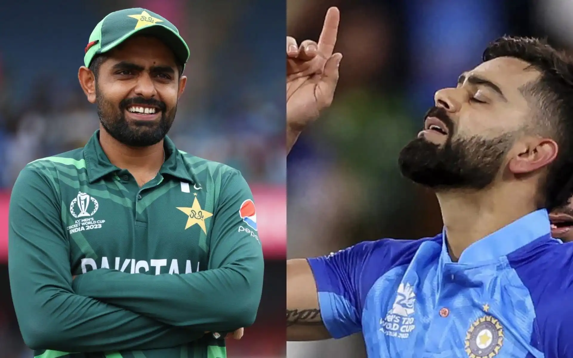 Babar Azam and Virat Kohli [Source: @Shebas_10dulkar/X.com]