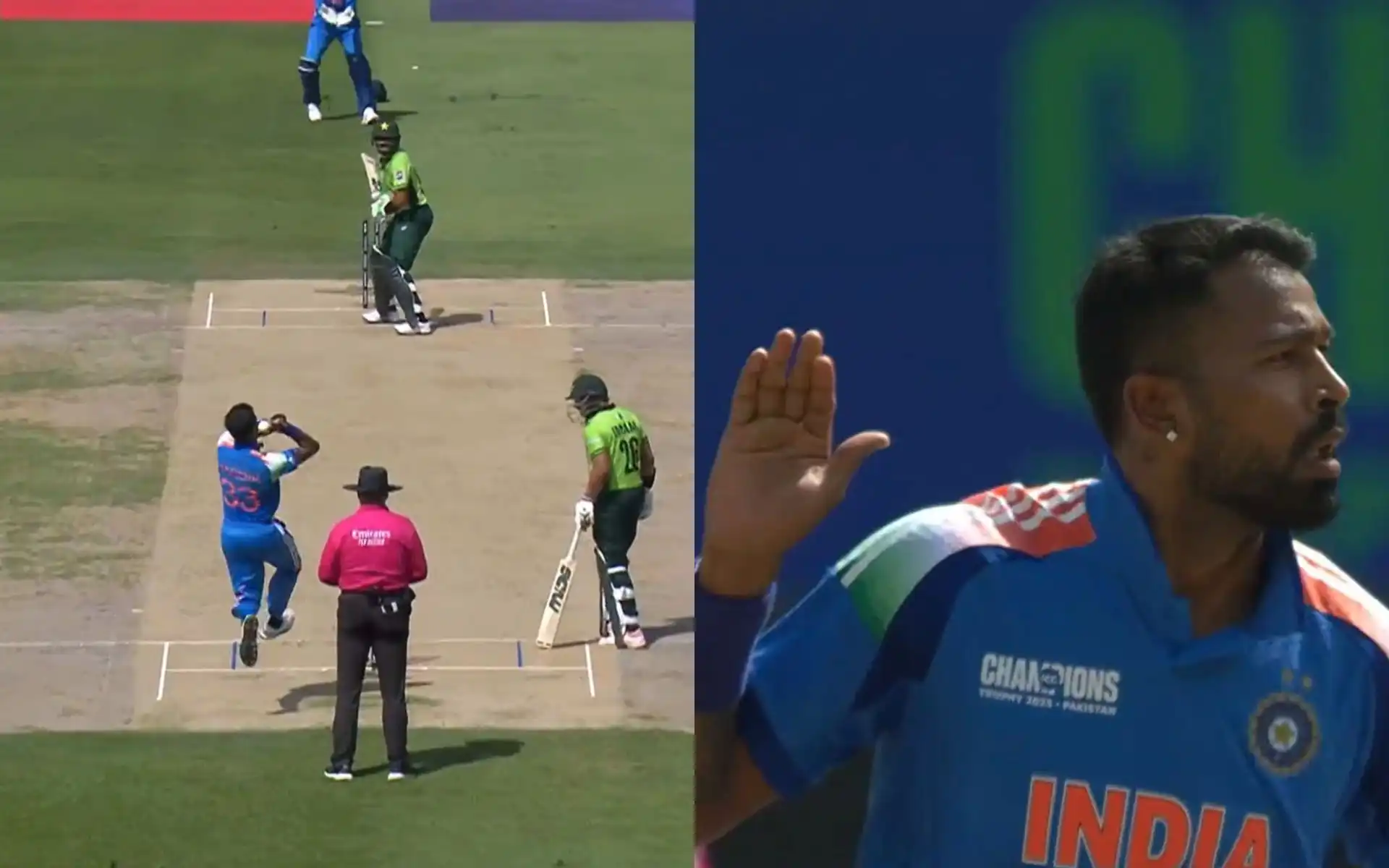 Pandya got rid of Babar Azam [Source: @kuchbhi12341416/X]