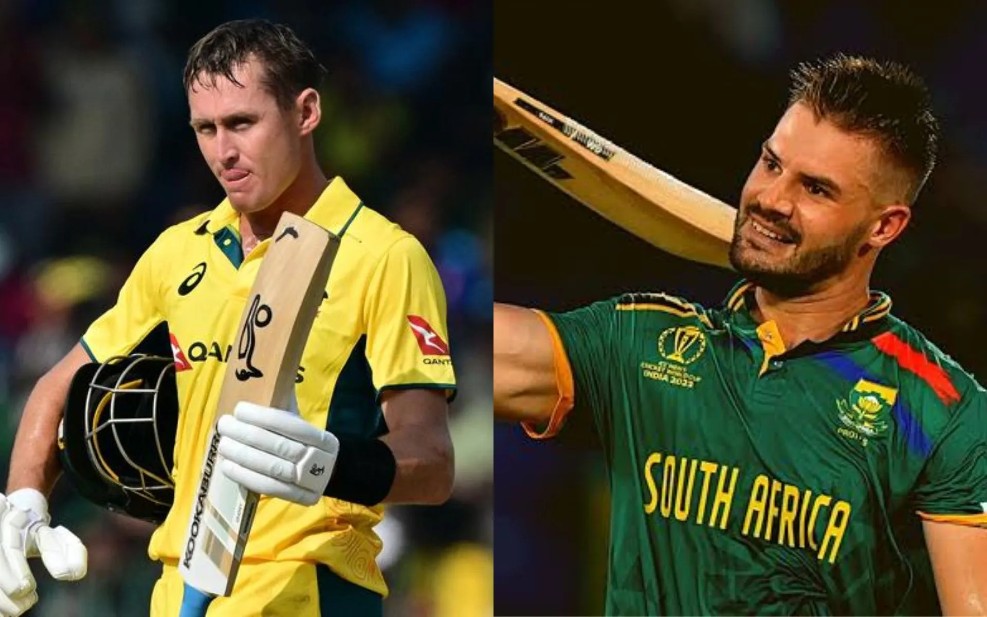 Marnus Labuschagne and Aiden Markram [Source: @codecricketau/X.com]