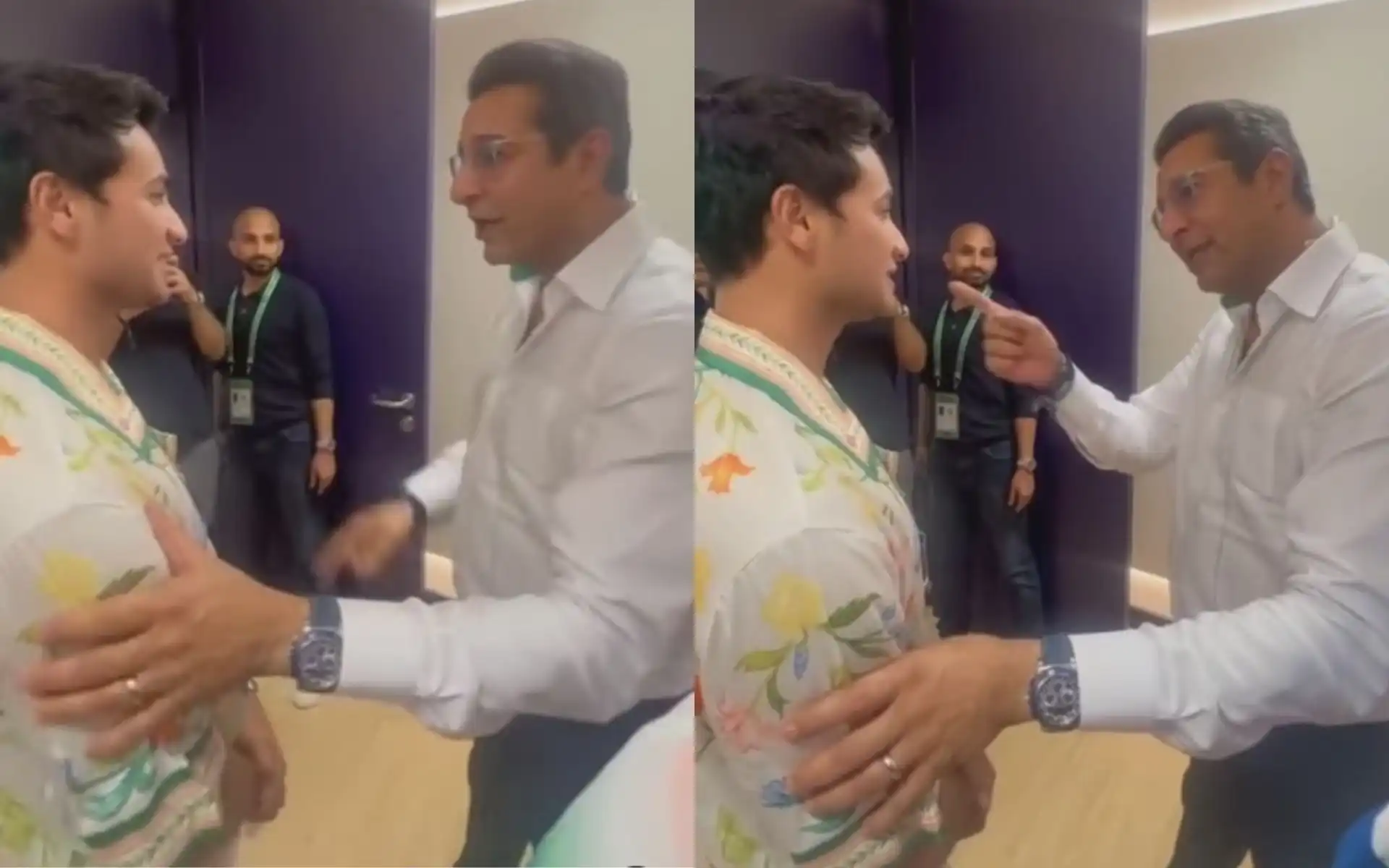 Wasim Akram praised Abhishek Sharma [source: @srhfansofficial/instagram.com]