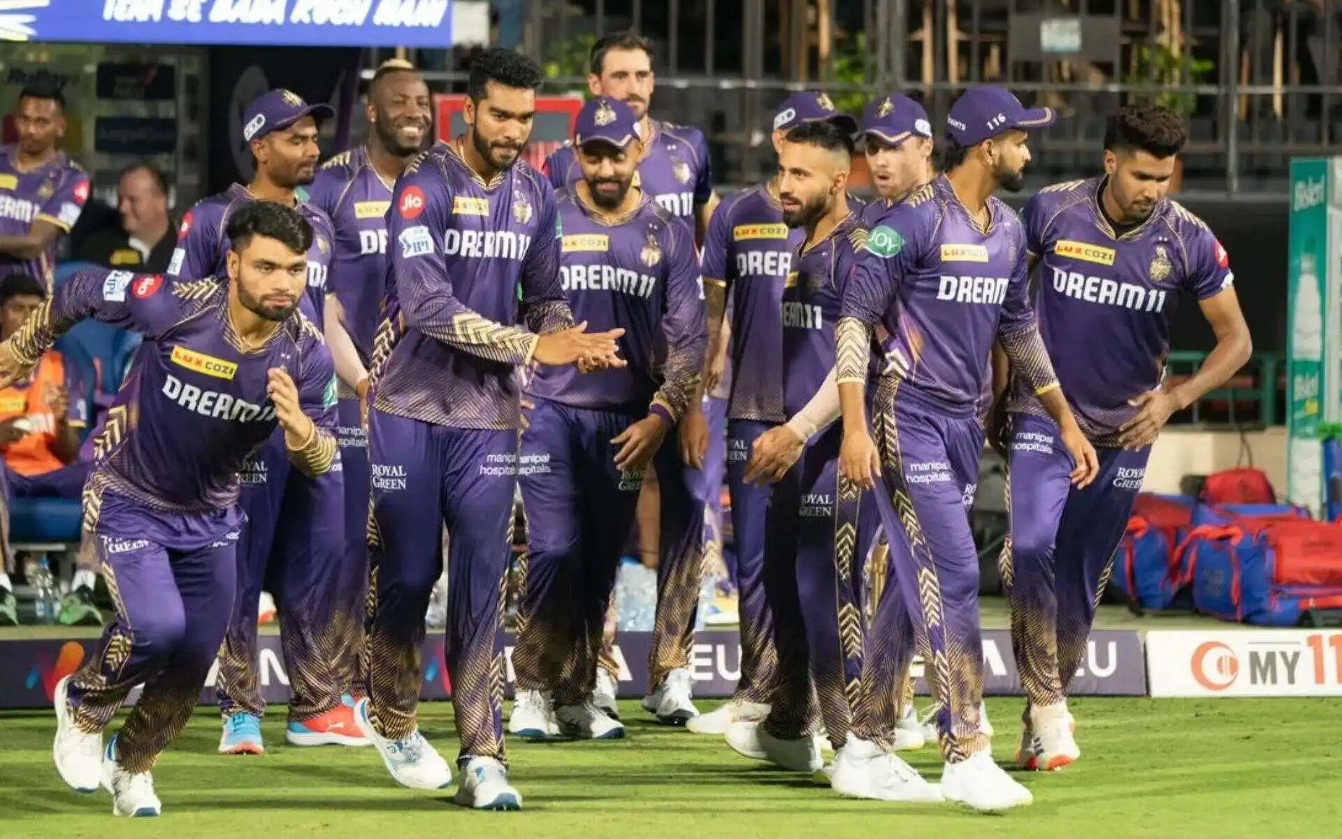 KKR team in IPL 2024 [Source: @iamswapnilvats/x.com]