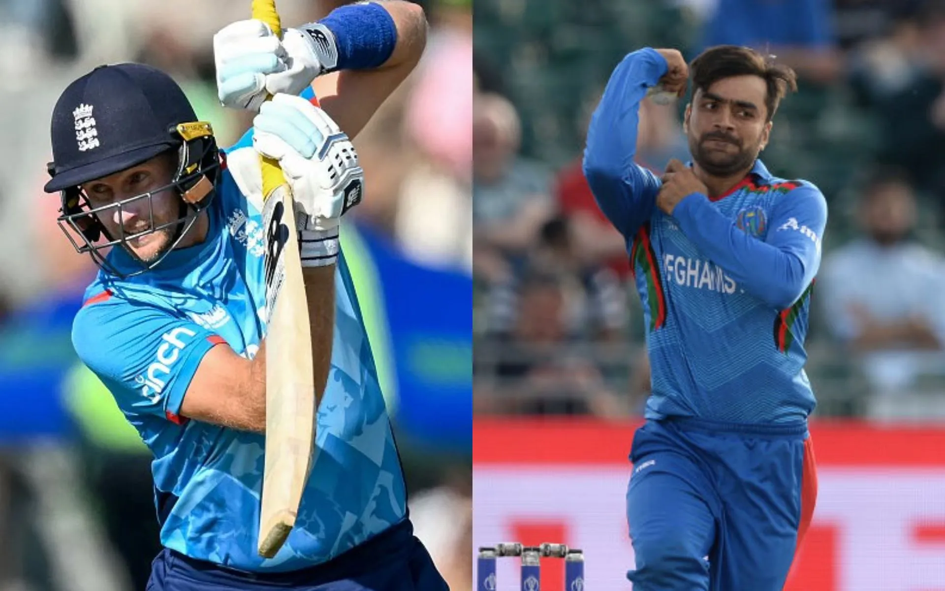 Joe Root vs Rashid Khan [Source: @Cric_records45, @ICC/x.com]
