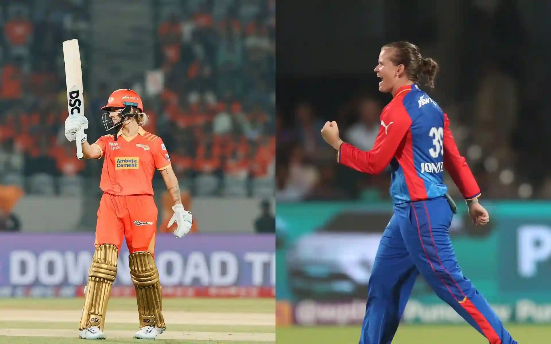 Top 3 Captain/Vice-Captain Choices Dor DEL-W vs GJ-W(Source: @JJonassen21/x.com, @ImTanujSingh/x.com)