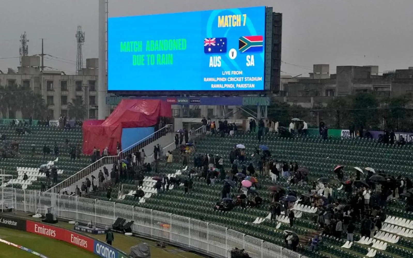 AUS Vs SA called off [Source: AP Photo]
