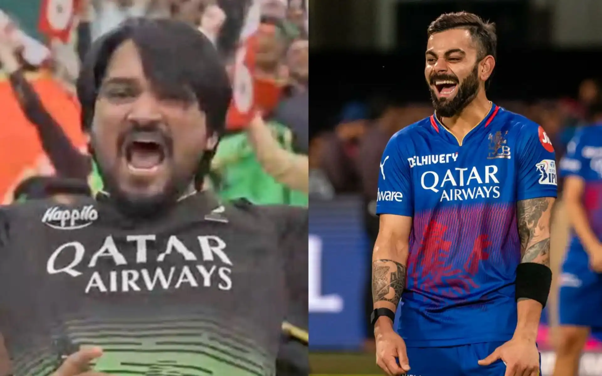 Fan spotted in RCB jersey in Lahore [Source: @Crick_logist/X.com]