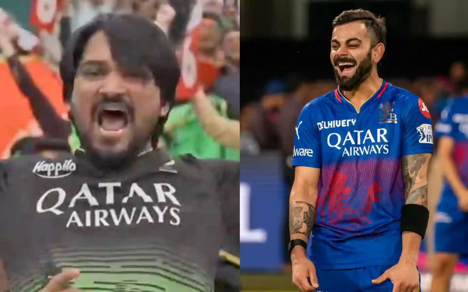 Fan spotted in RCB jersey in Lahore [Source: @Crick_logist/X.com]