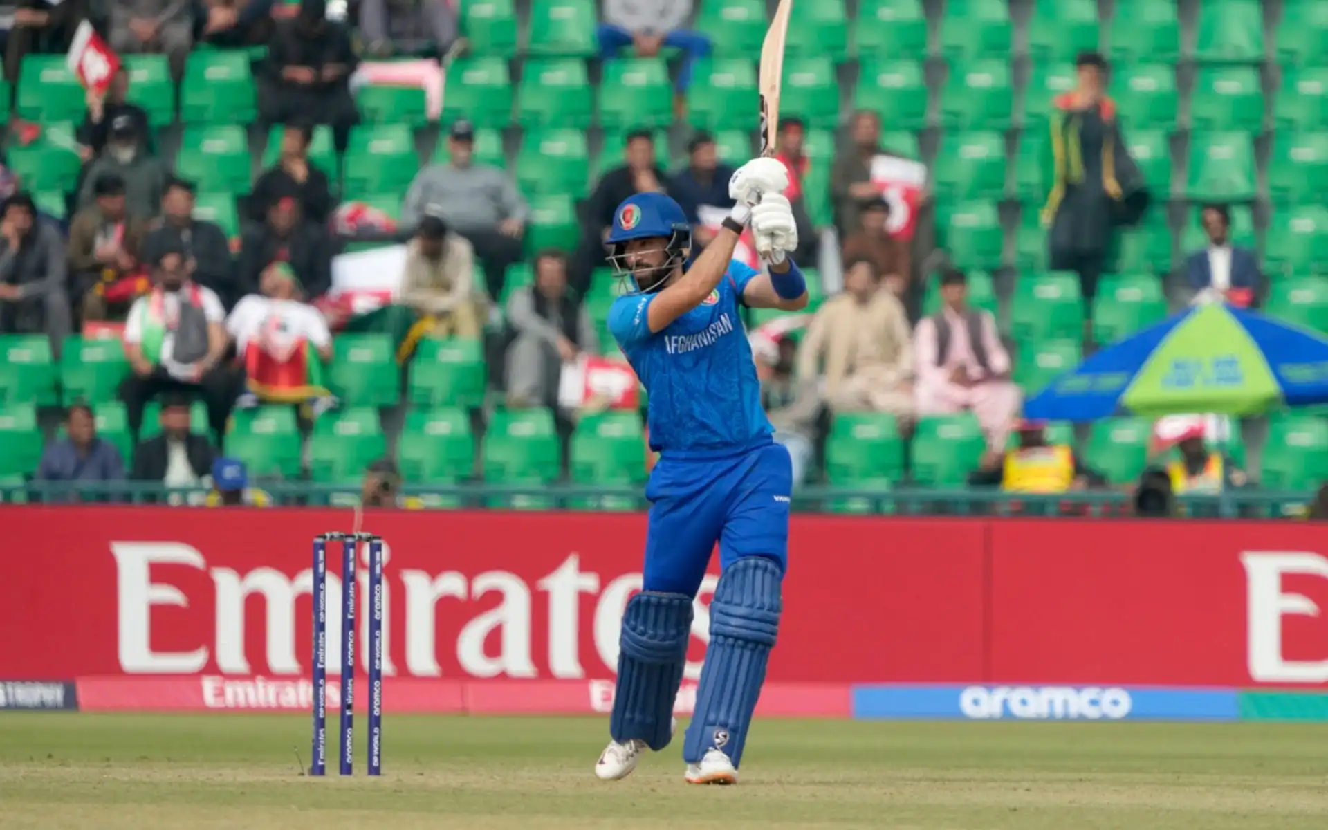 Ibrahim Zadran Becomes 1st Afghan To Score A Century In Champions Trophy