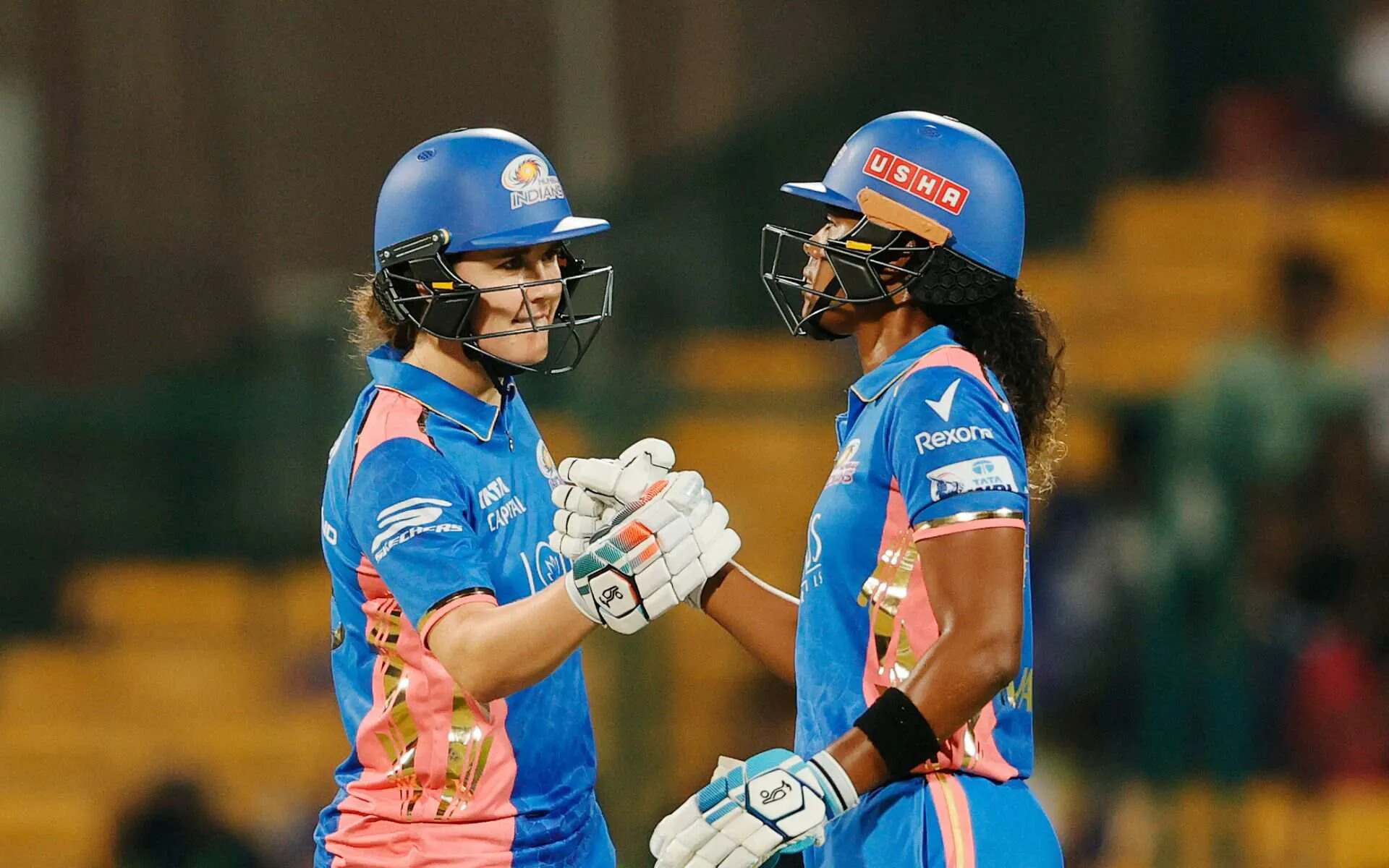 Mumbai Indians Women Secures A Dominating 8-Wicket Victory (Source: @wplt20/x.com)