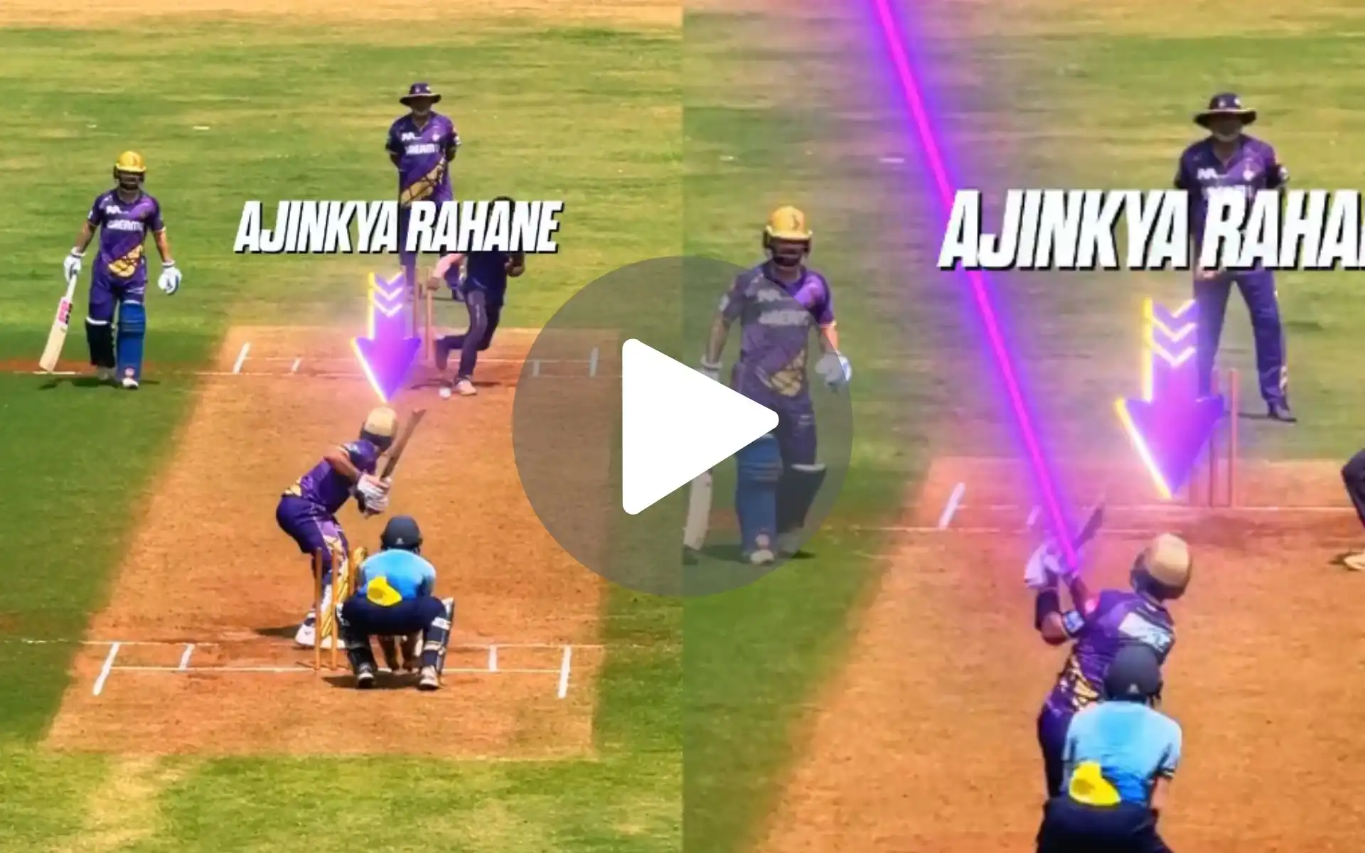 [Watch] KKR Teases Ajinkya Rahane's Form With 'Oomphy' Six Ahead Of IPL 2025