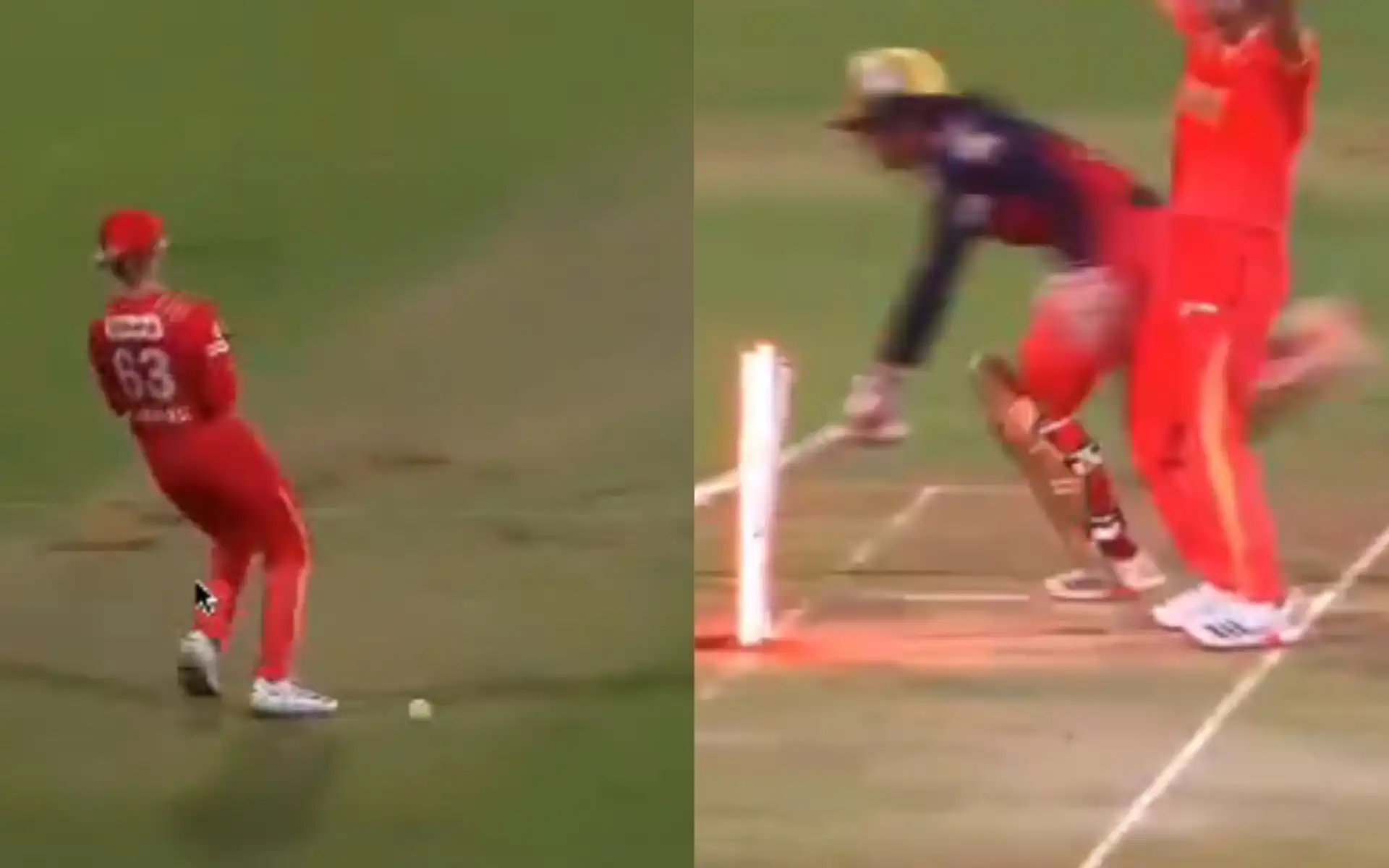 GGW runs out RCBW batter [Source: @kuchnahi1269083/X.com]