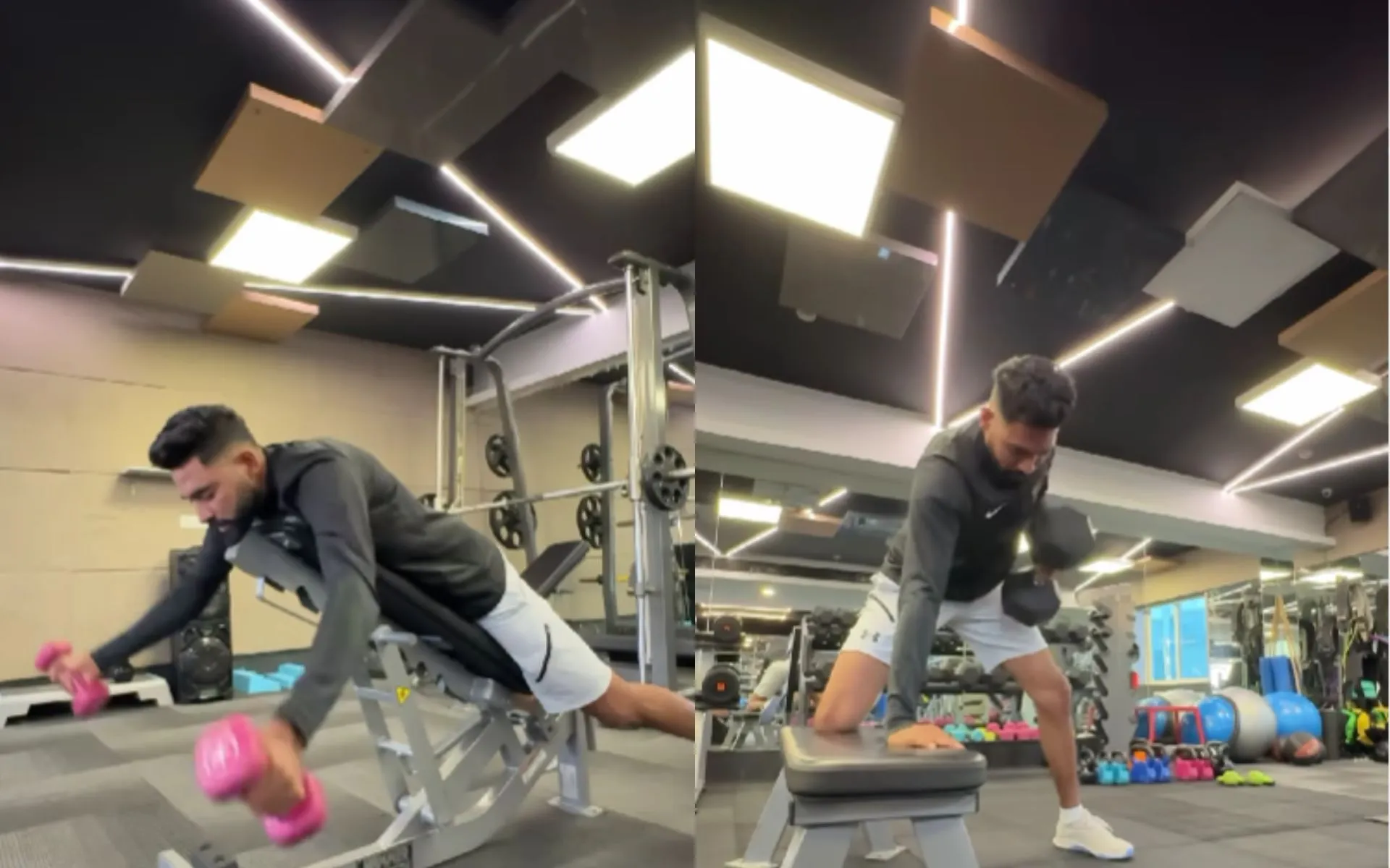  Siraj Hits The Gym Hard Ahead Of The IPL 2025 (Source: @mohammedsirajofficial/instagram.com)