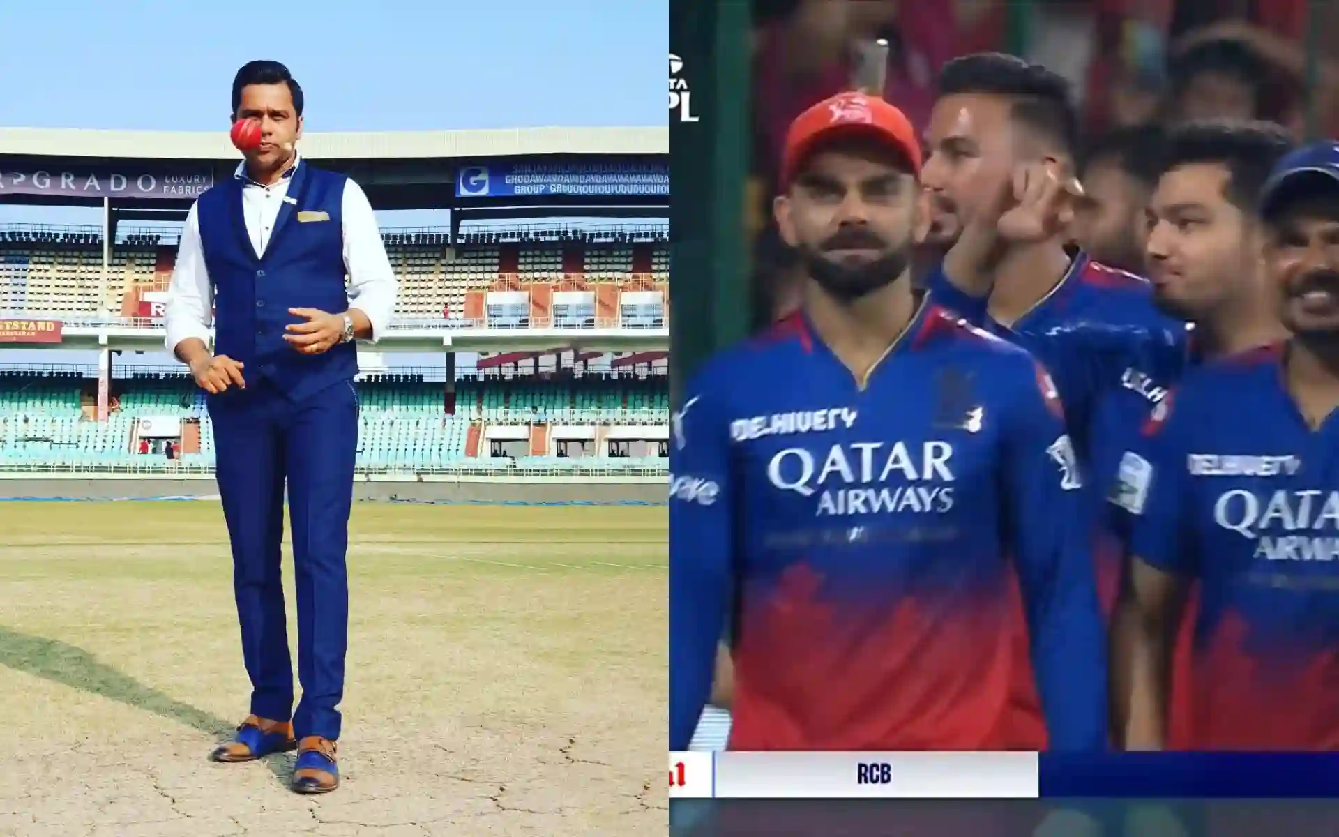 Aakash Chopra's Take On RCB (Source: @cricketaakash/x.com, @LoyalSachinFan/x.com)