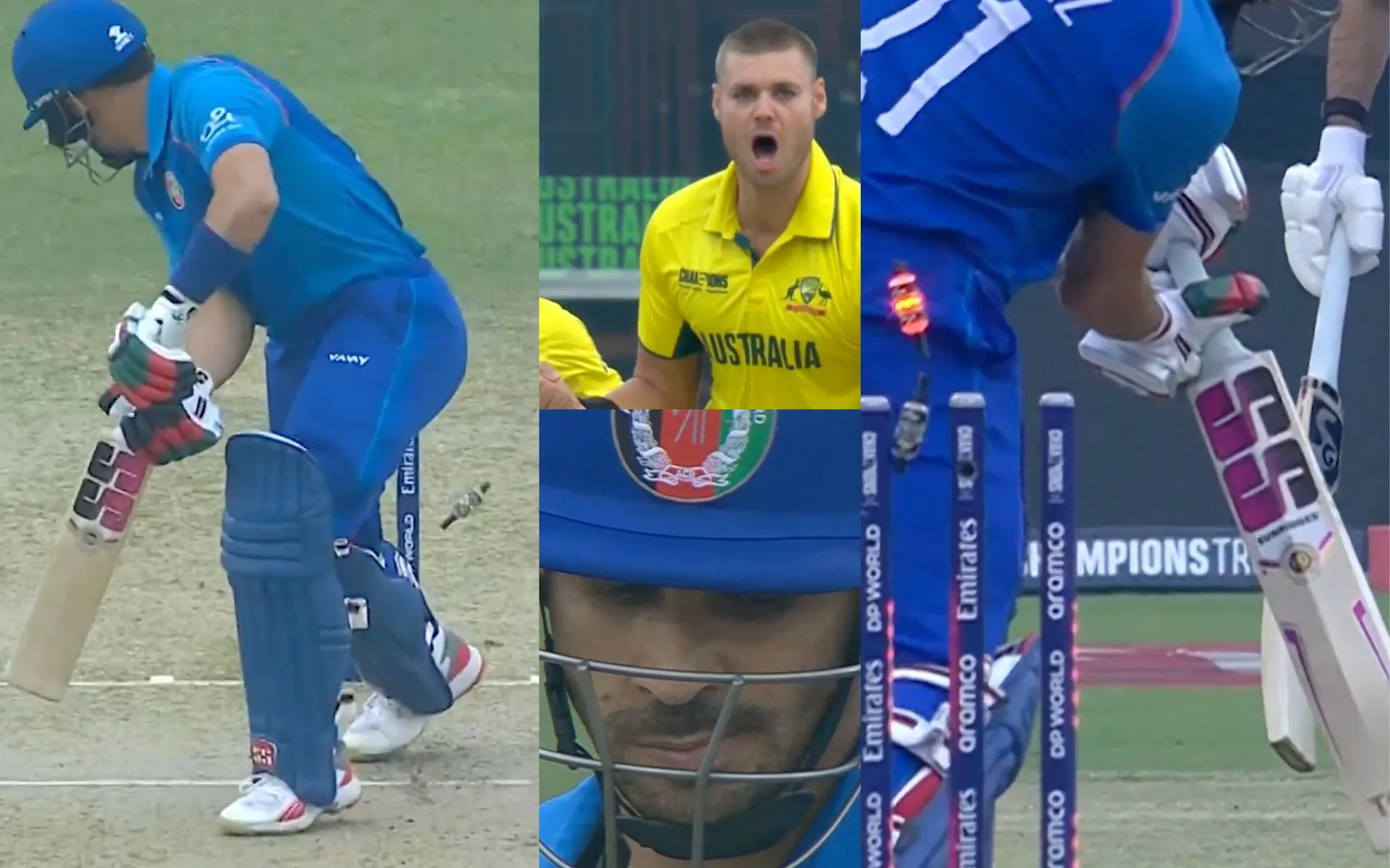 Gurbaz could not believe his eyes (Source: @StarSports/ Screenshot)