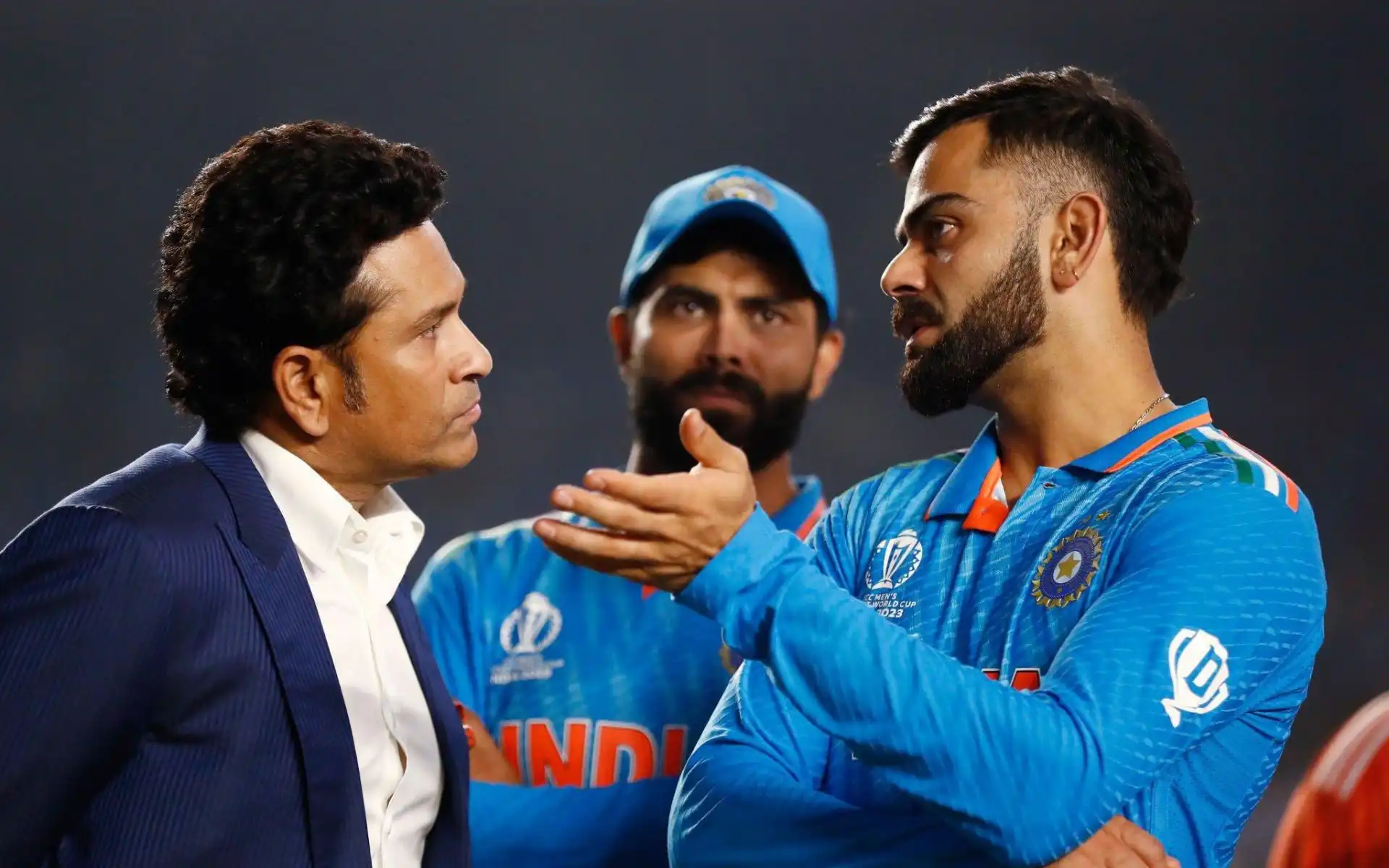 Sachin Tendulkar and Virat Kohli (Source: @mufaddal_vohra/X.com)