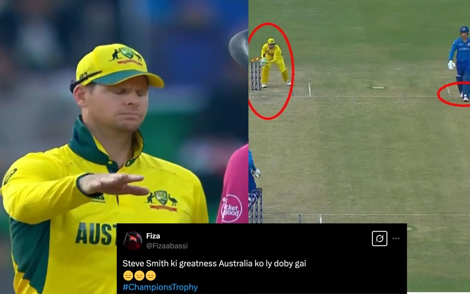 Steve Smith wins heart with his great sportsmanship [Source: @utsav__45]