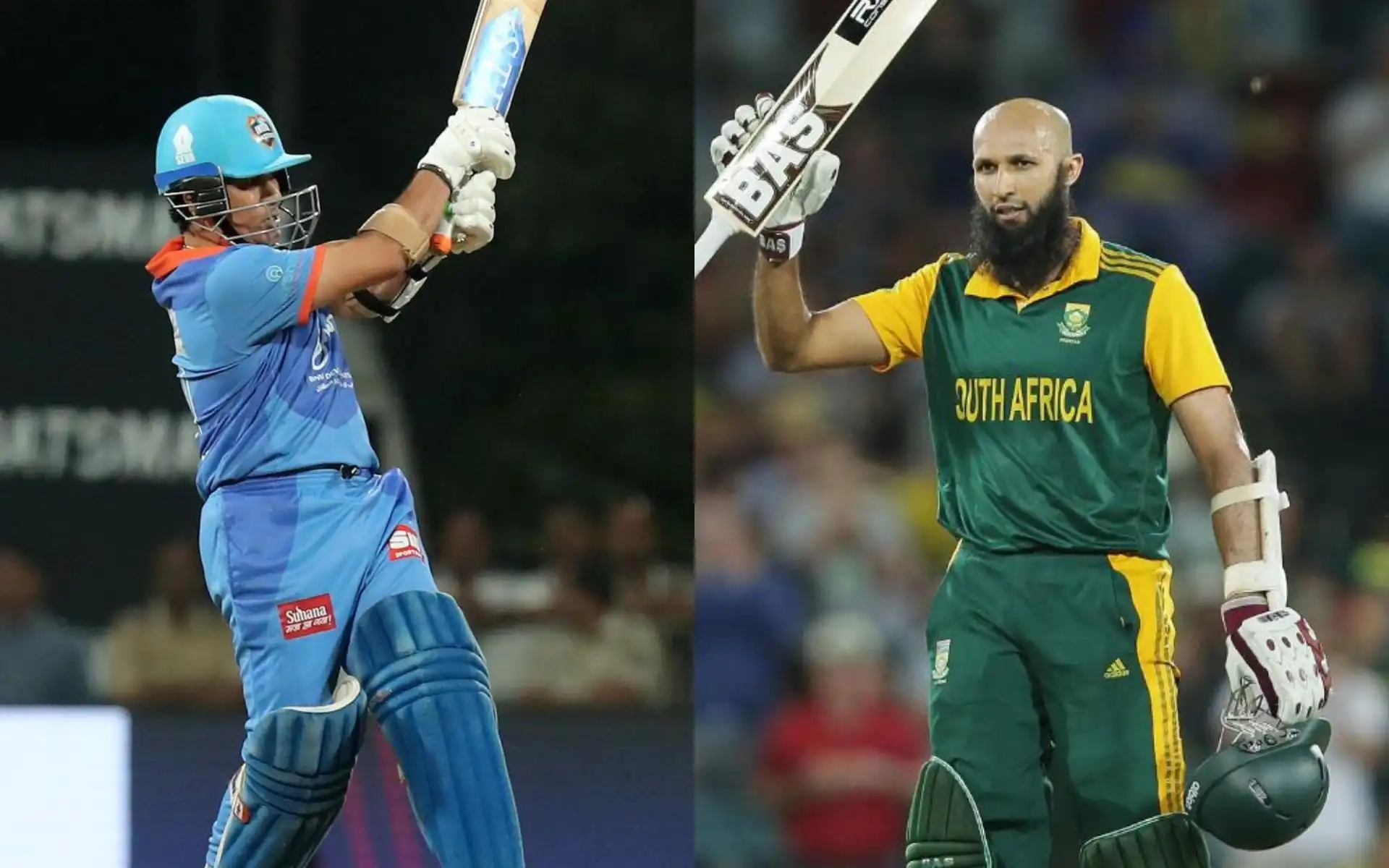 Sachin Tendulkar and Hashim Amla [Source: @sachin_rt/X.com]