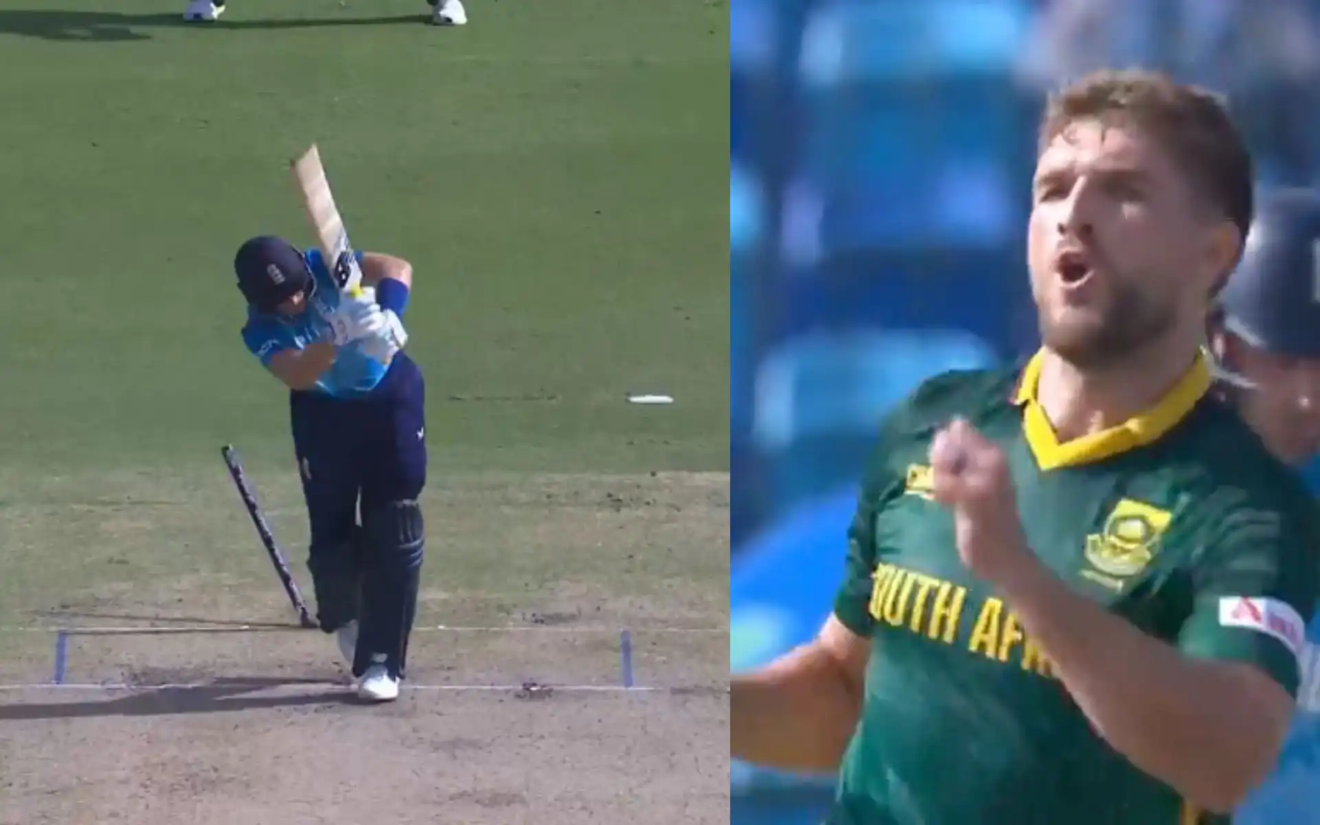 Joe Root departs (Source:@screengrab)