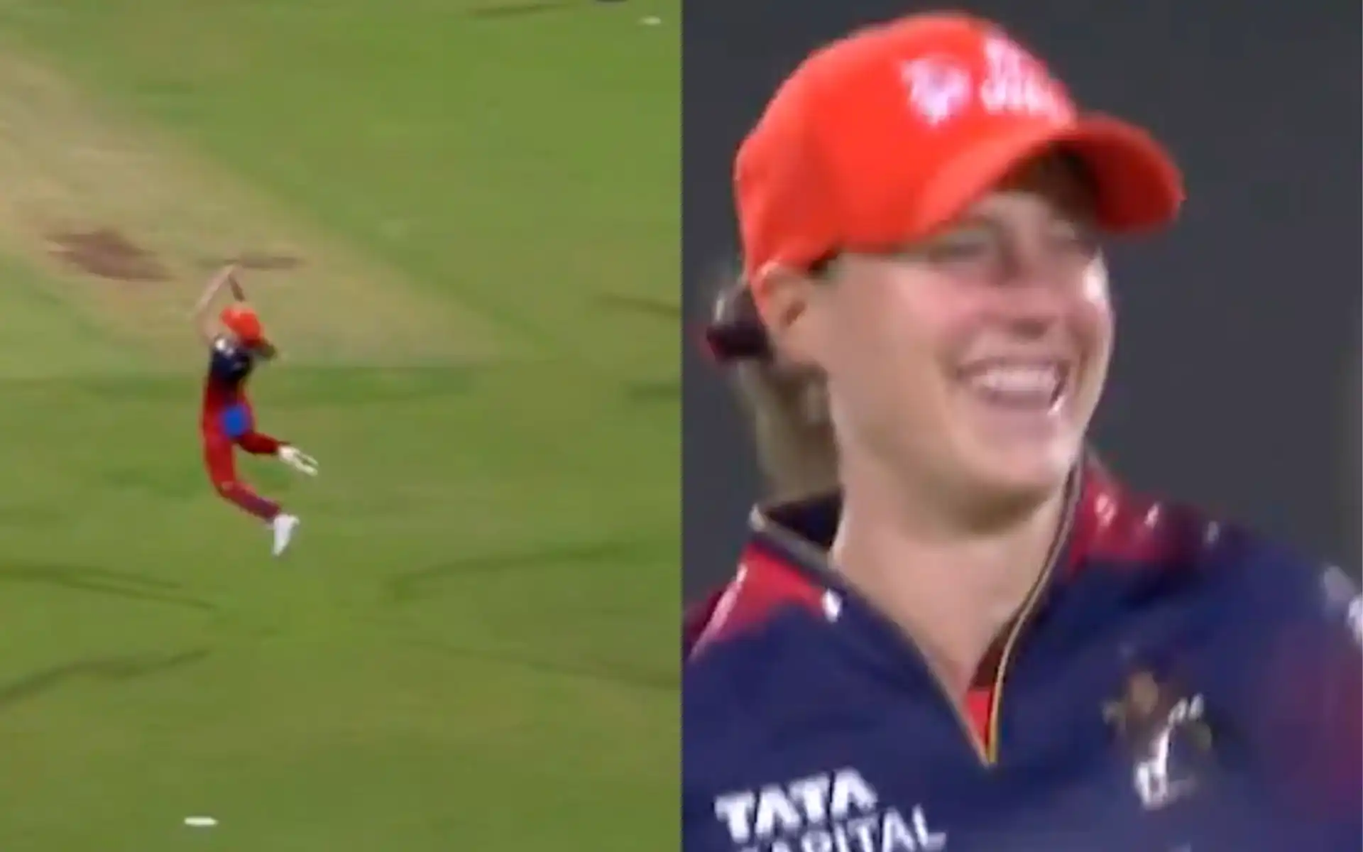 Ellyse Perry's catch against DC (Source:@wplt20/X.com)