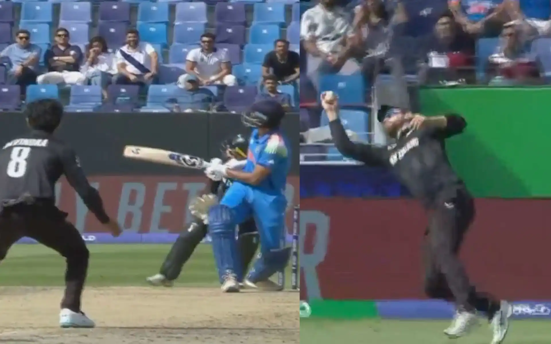 Axar Patel’s Fifty Denied [Source: @PTVSp0rts/X.com]