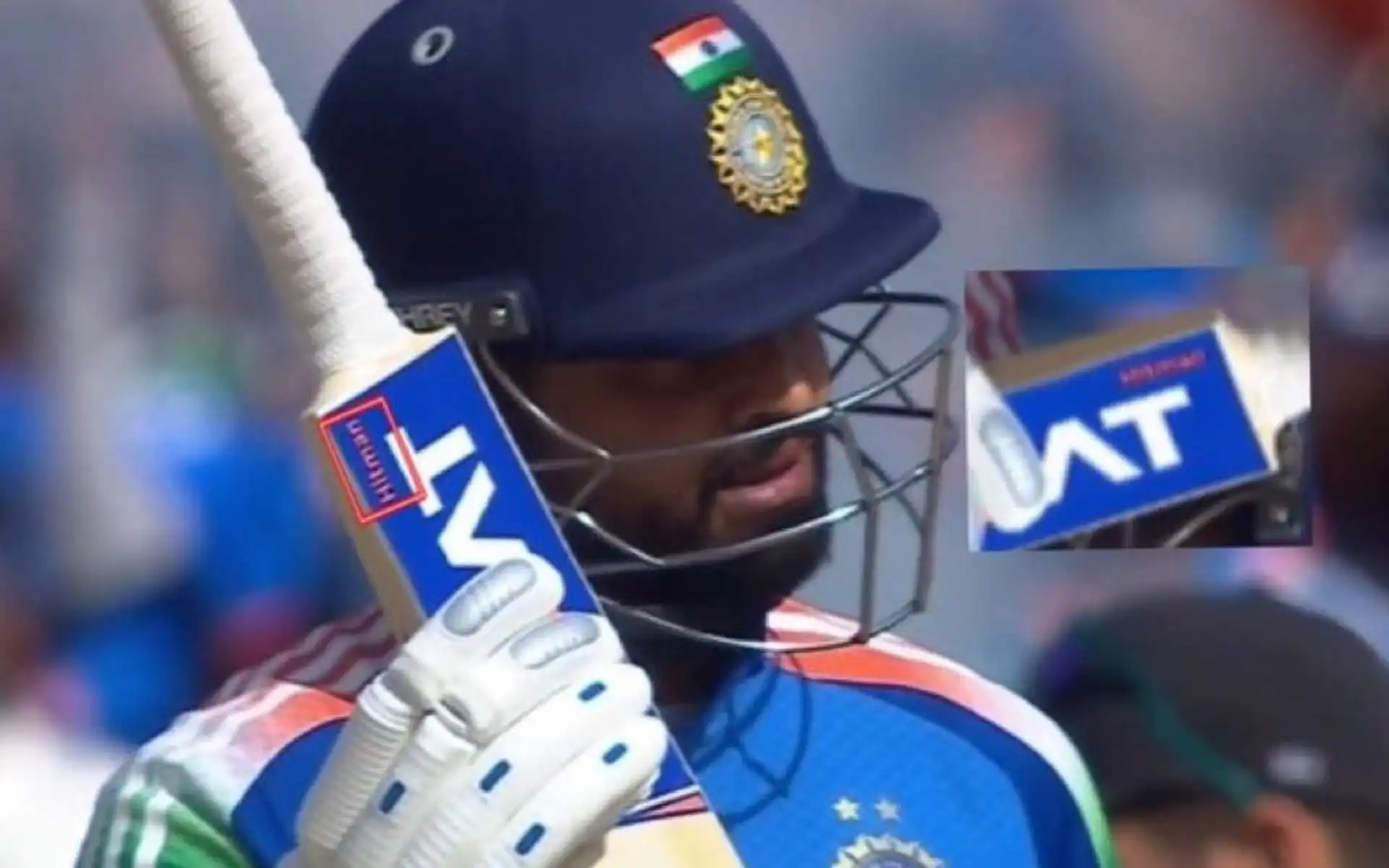 Shreyas Iyer during Champions Trophy (Source:@R0hitinveins/X.com)