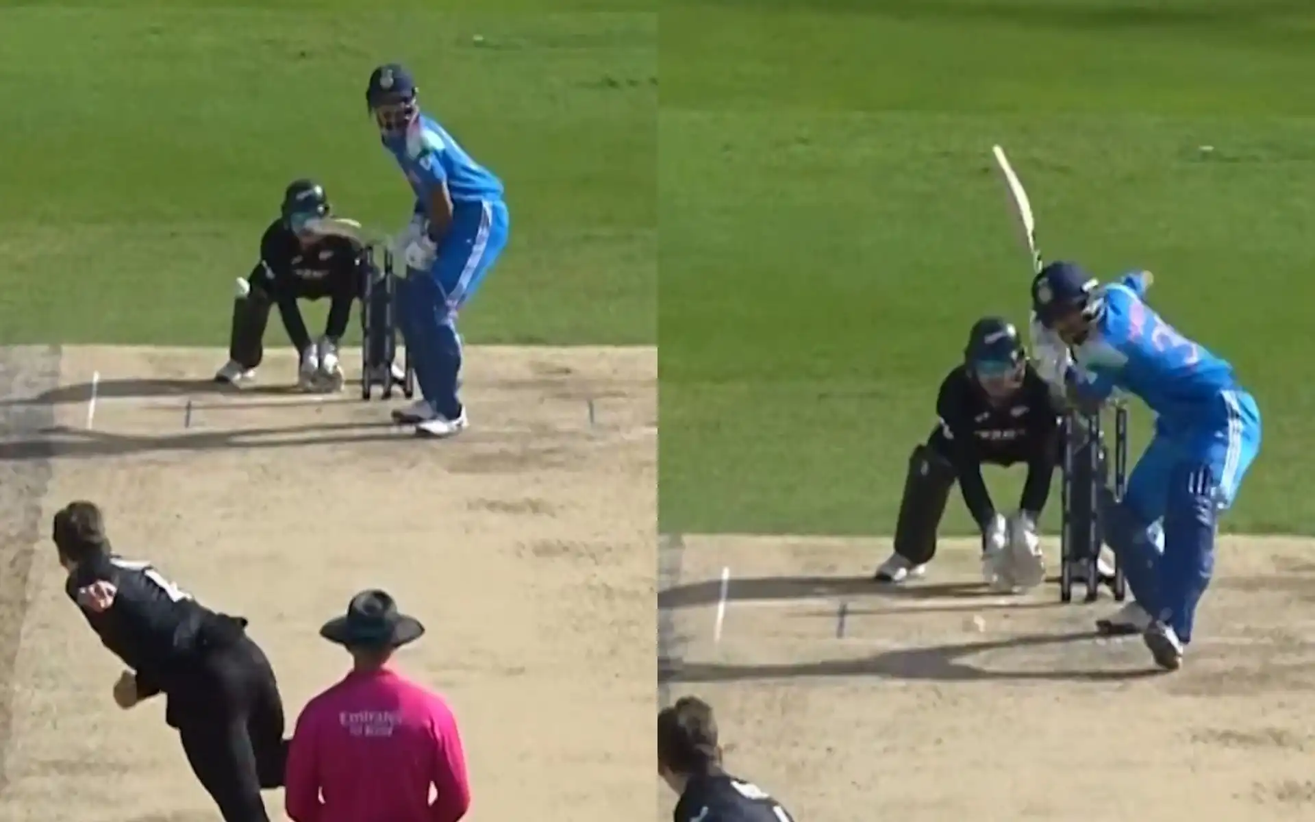 Hardik Pandya hits massive six [Source: @StarSports/X.com]