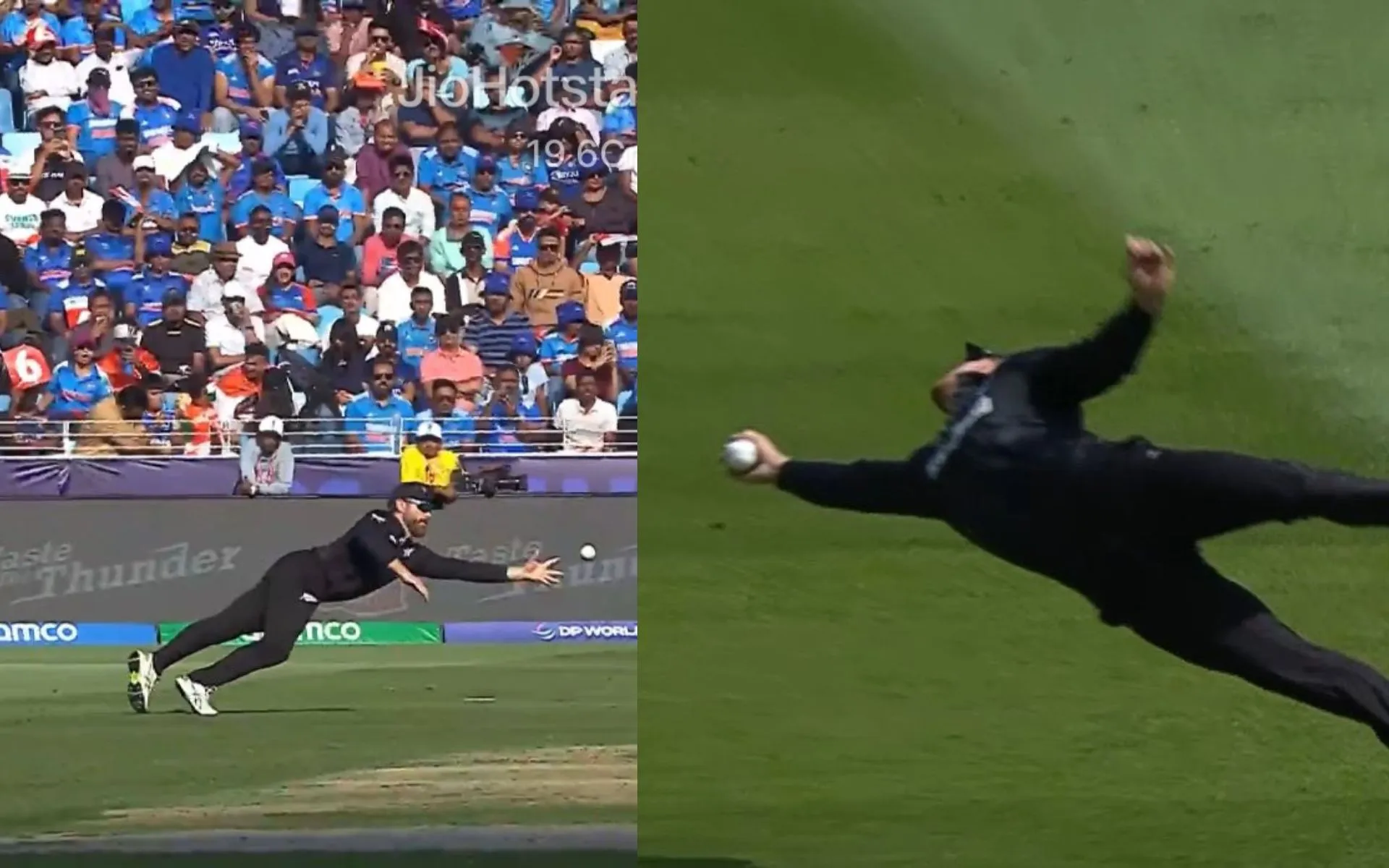 Kane Williamson and Glenn Phillips [Source: @yashk1140/x.com]