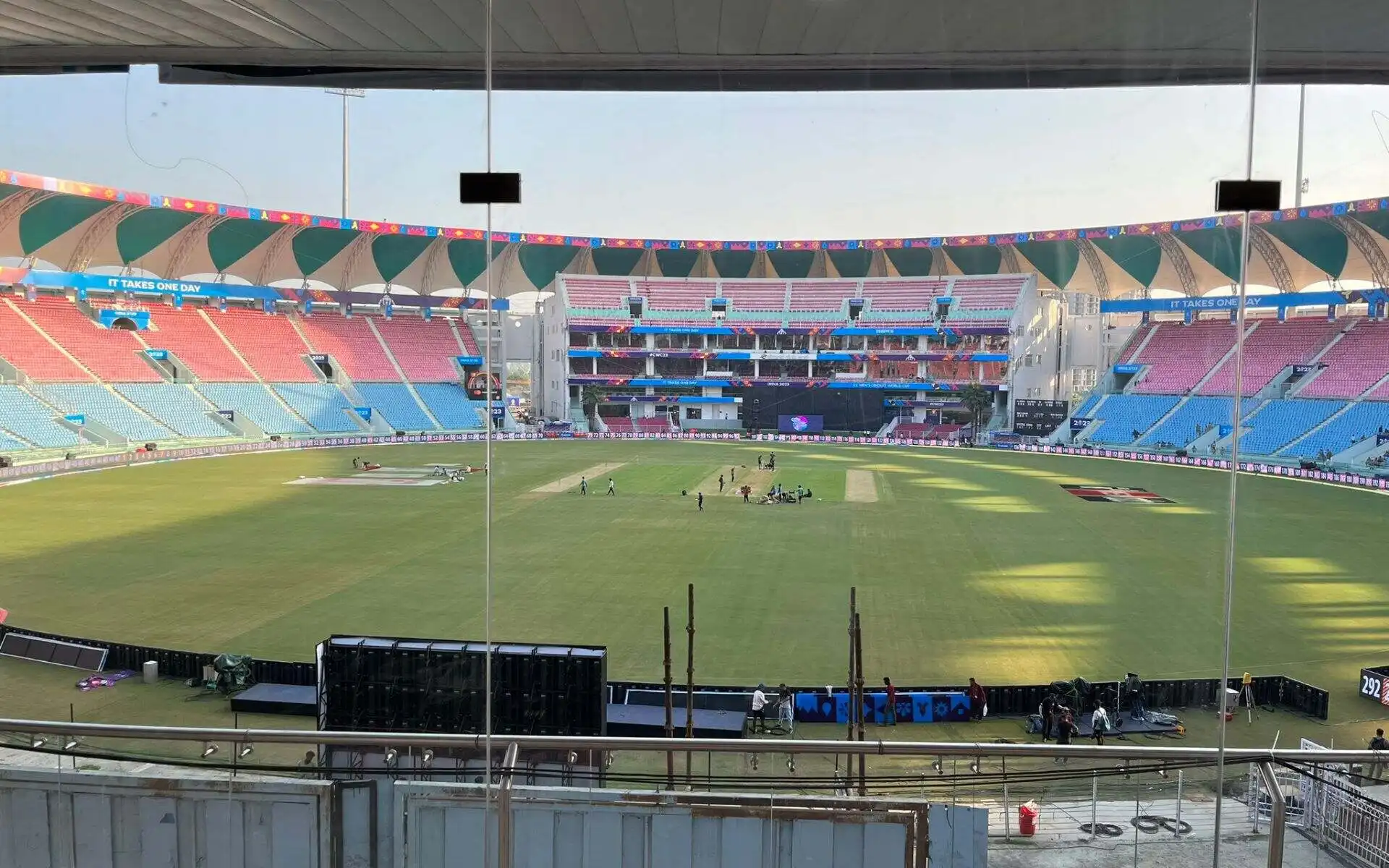 Lucknow will be hosting its first WPL match on Monday. [Source: @tmsproducer/X]